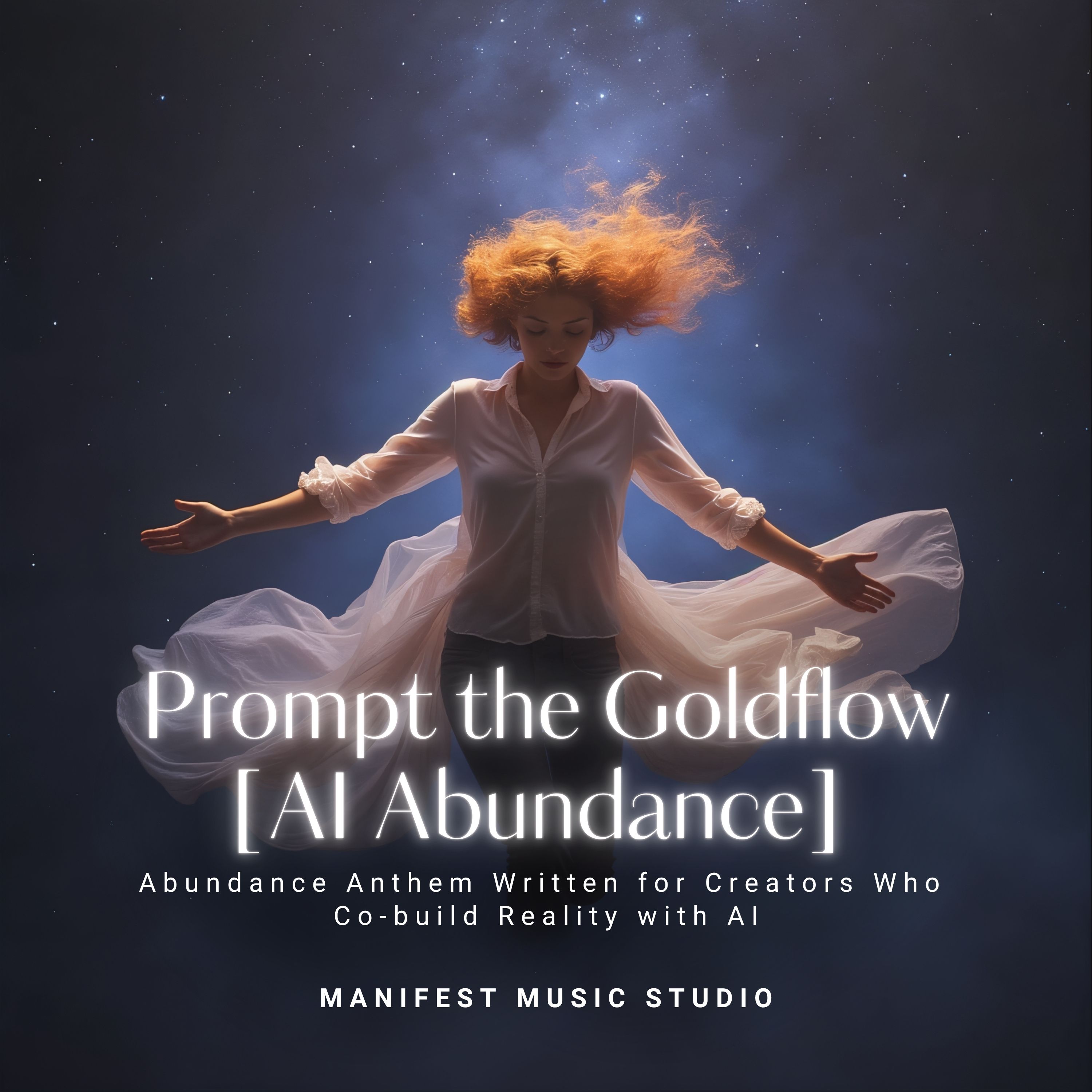 Prompt the Goldflow [AI Abundance] artwork