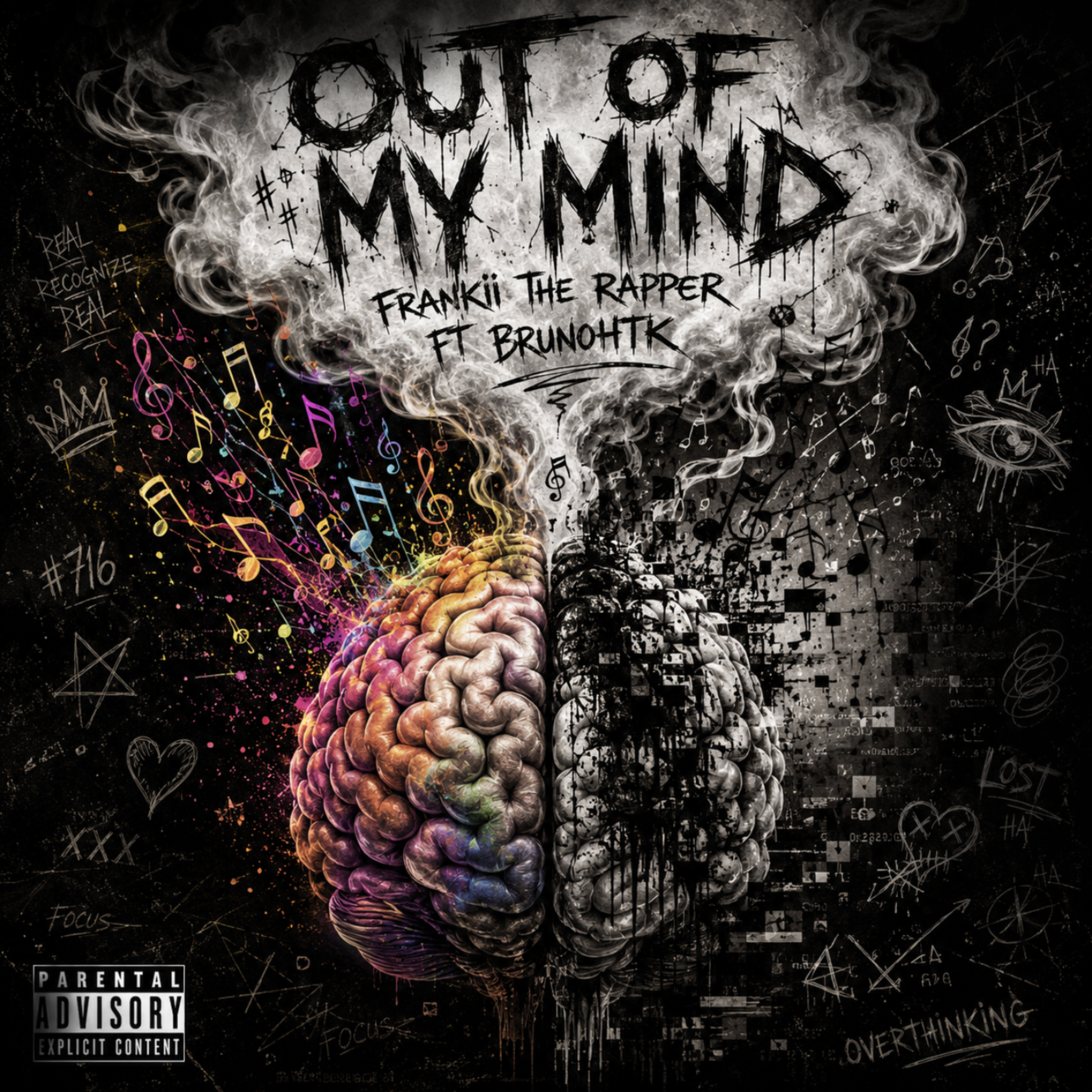 Out Of My Mind by Frankii TheRapper cover art