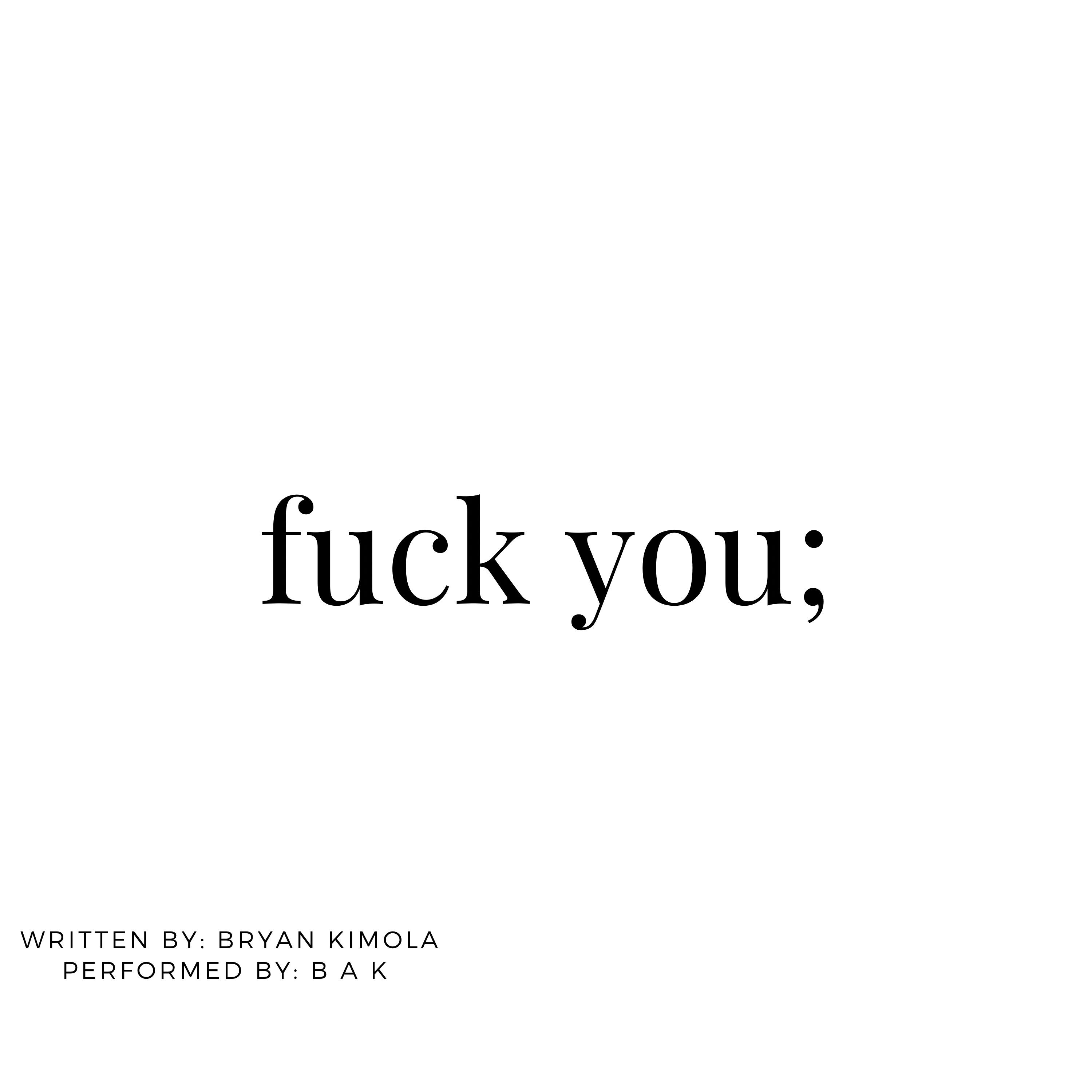 Fuck You artwork