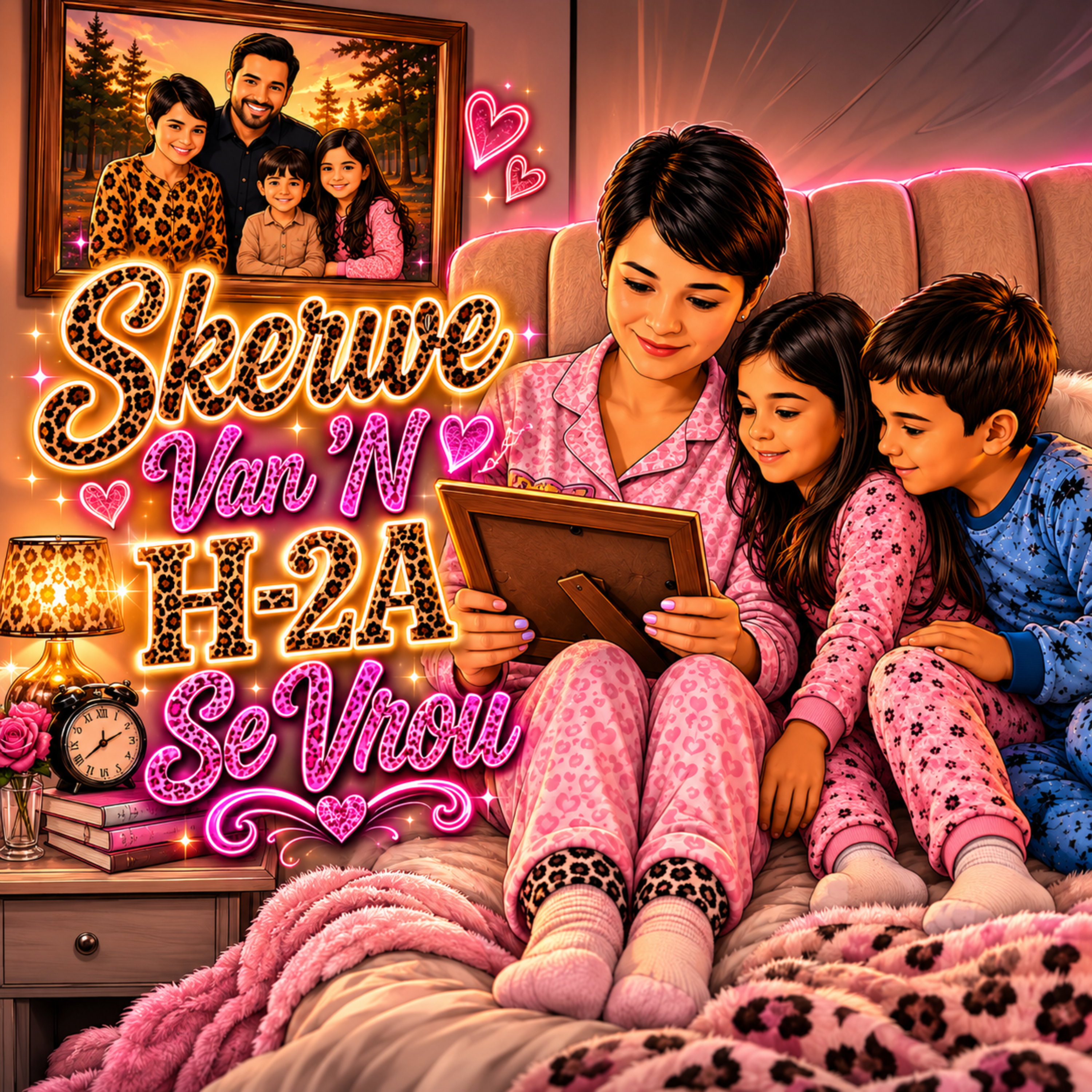 Skerwe Van 'N  H-2A Se Vrou by glow flower cover art