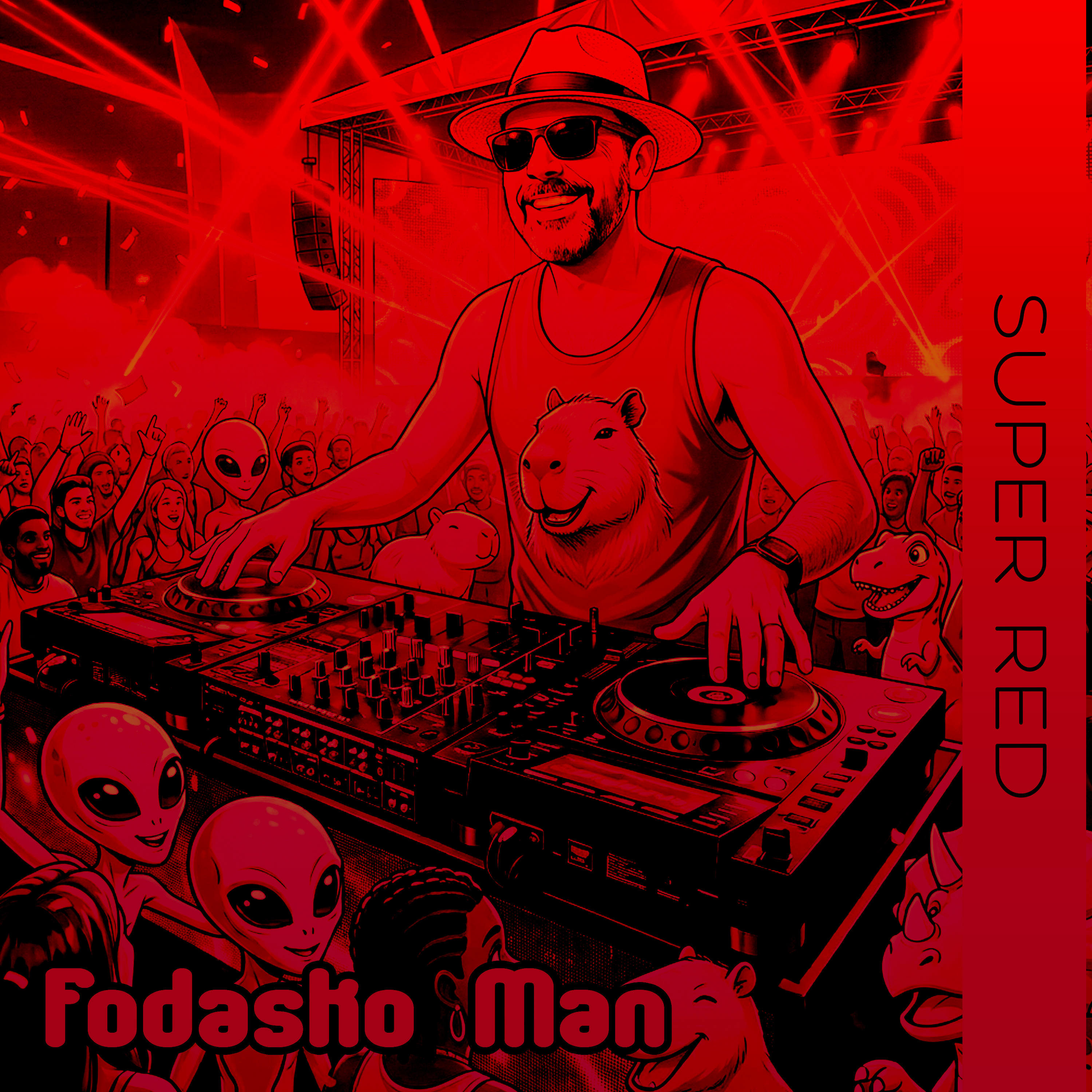 Super Red by Fodasko Man cover art