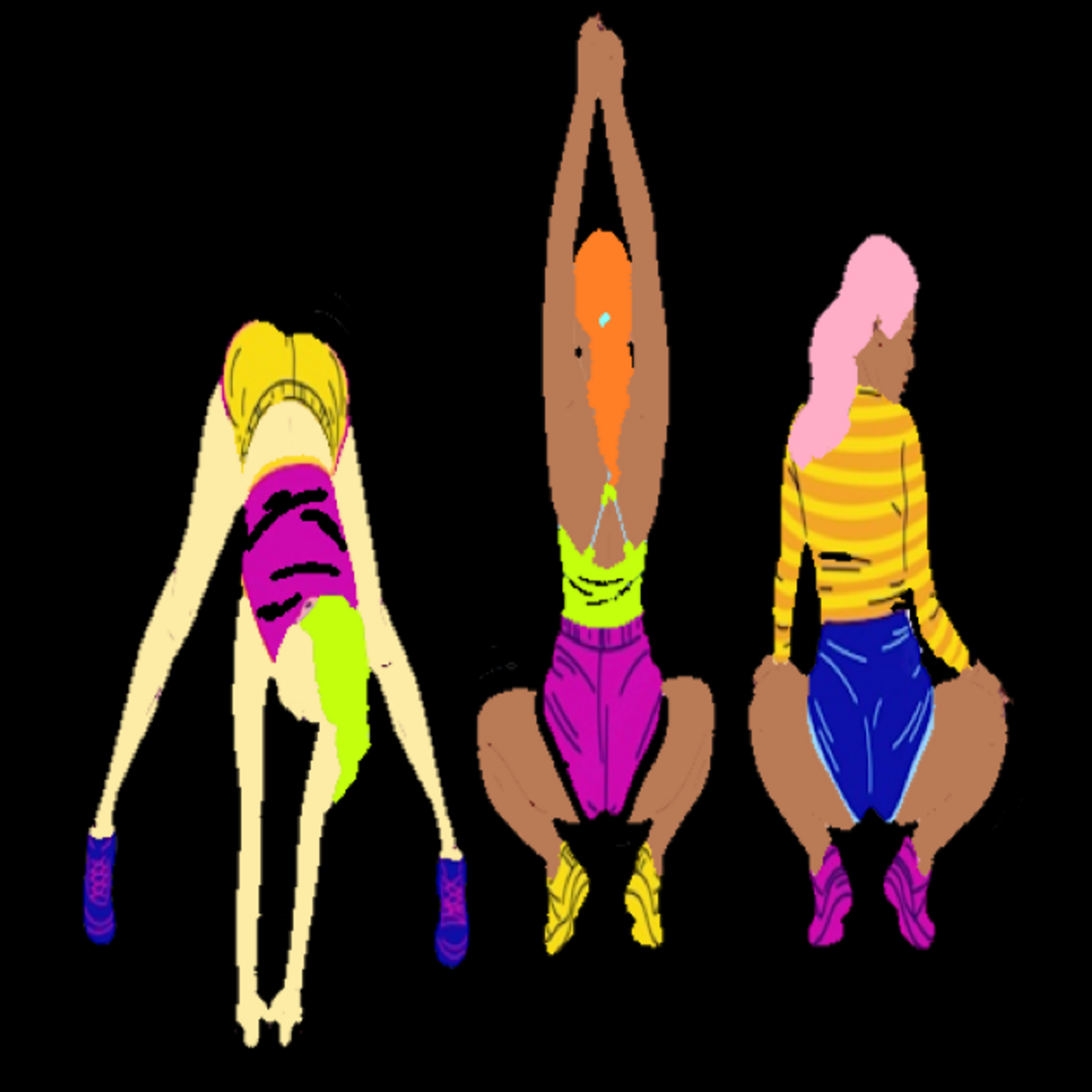 LEFT CHEEK RIGHT CHEEK artwork