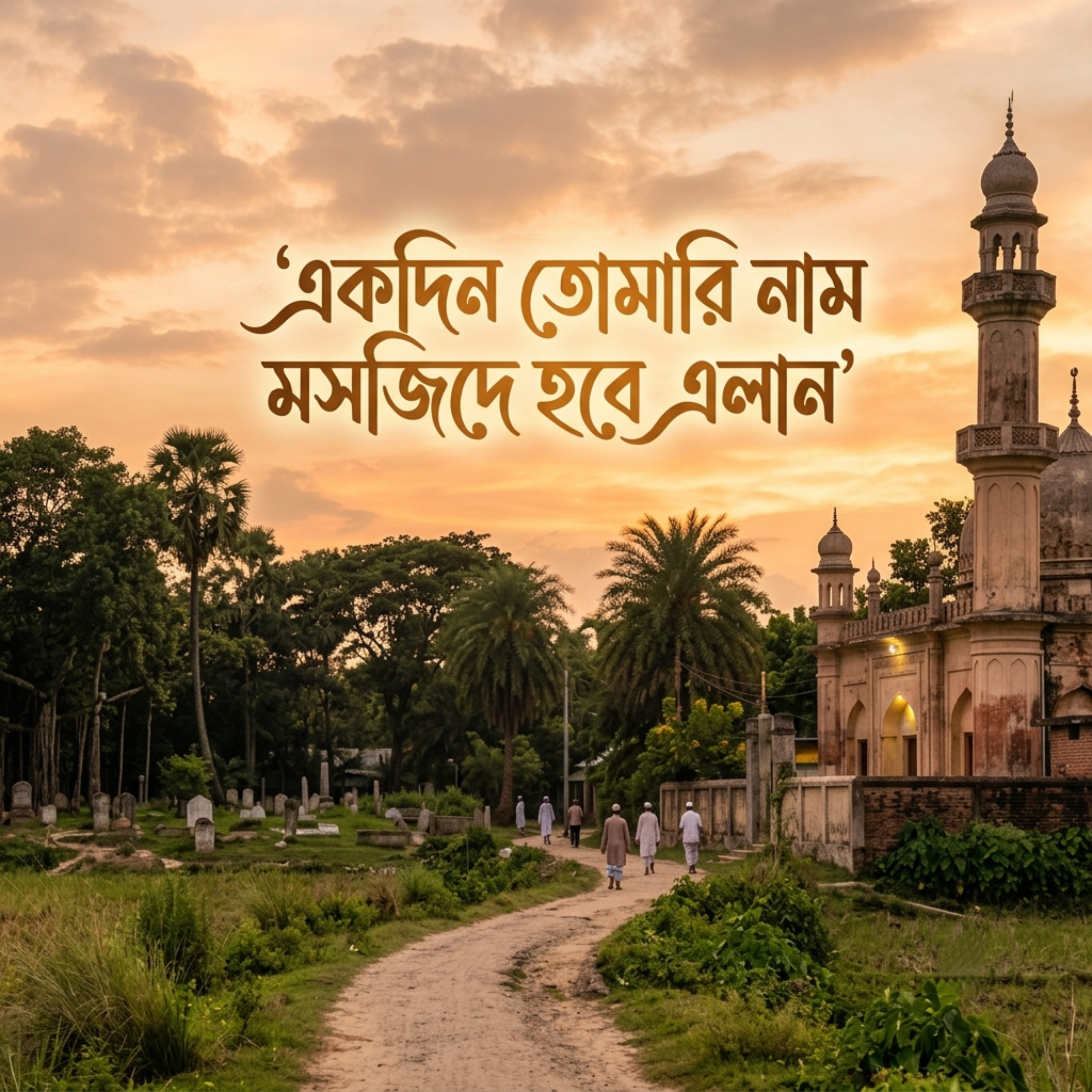 শেষ বিদায়ের ডাক (একদিন তোমারি নাম মসজিদে হবে এলান) by Hafizur Rahman Siddique cover art