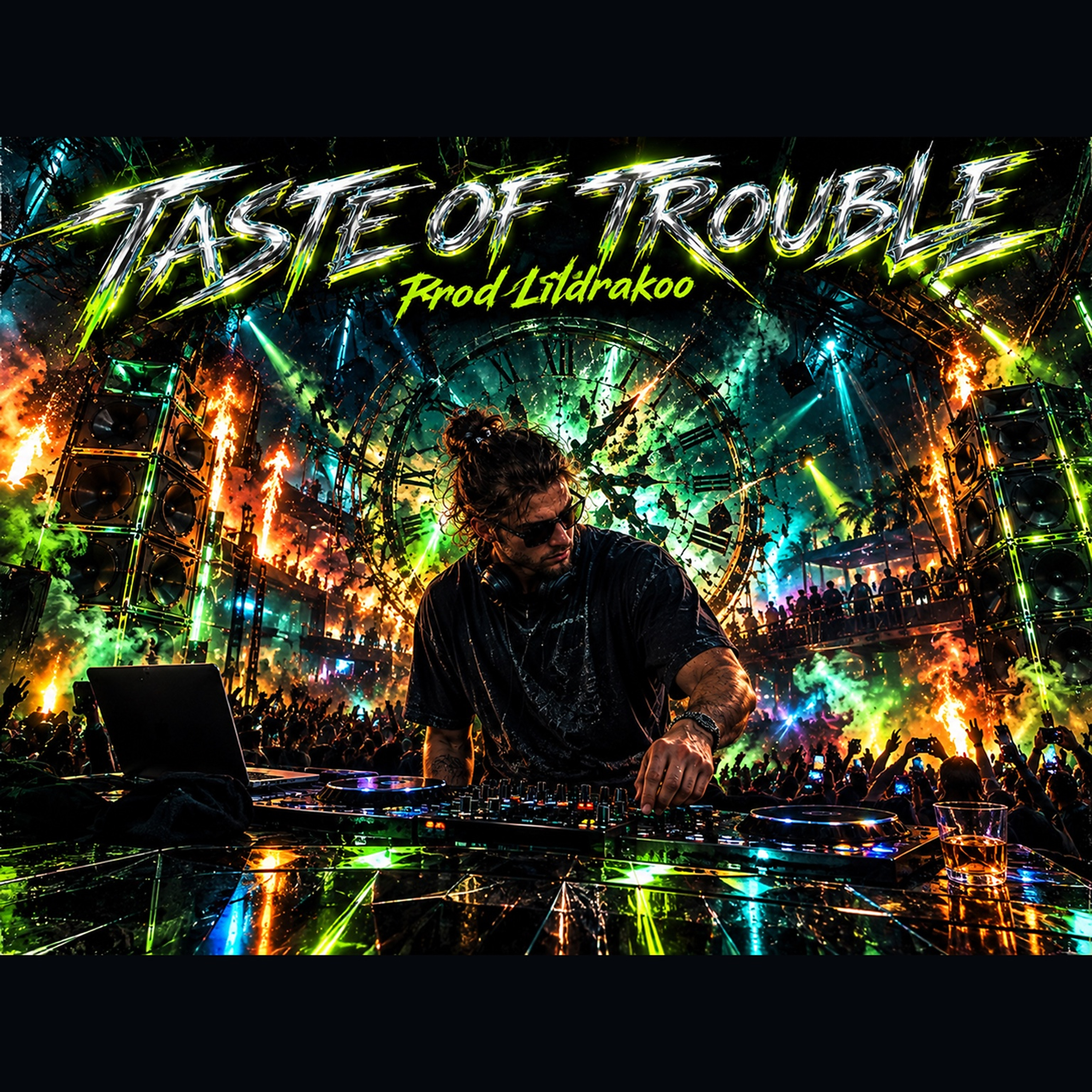 Taste Of Trouble by LilDrakoo cover art
