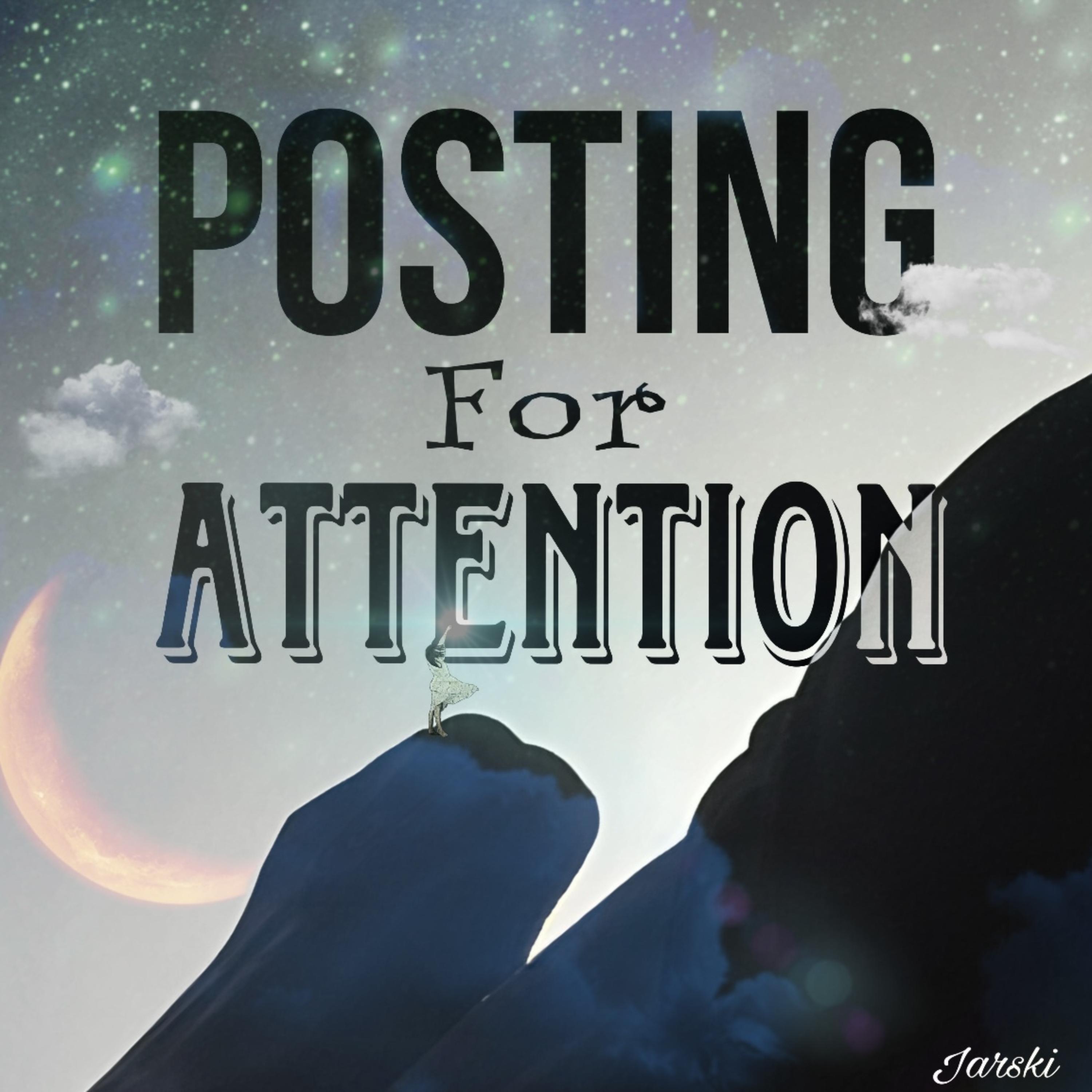 Posting For Attention//{loose Screws artwork