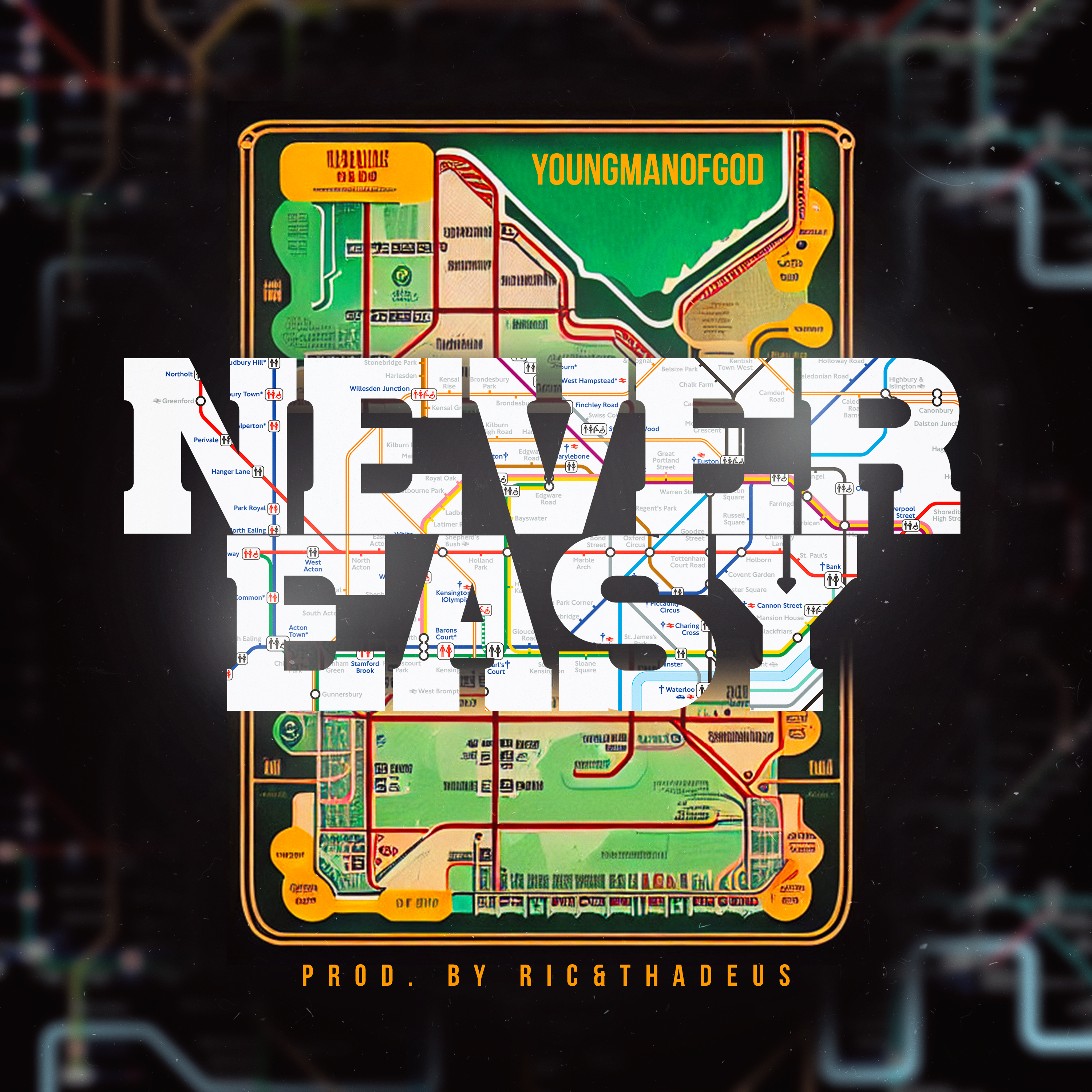 Never Easy artwork