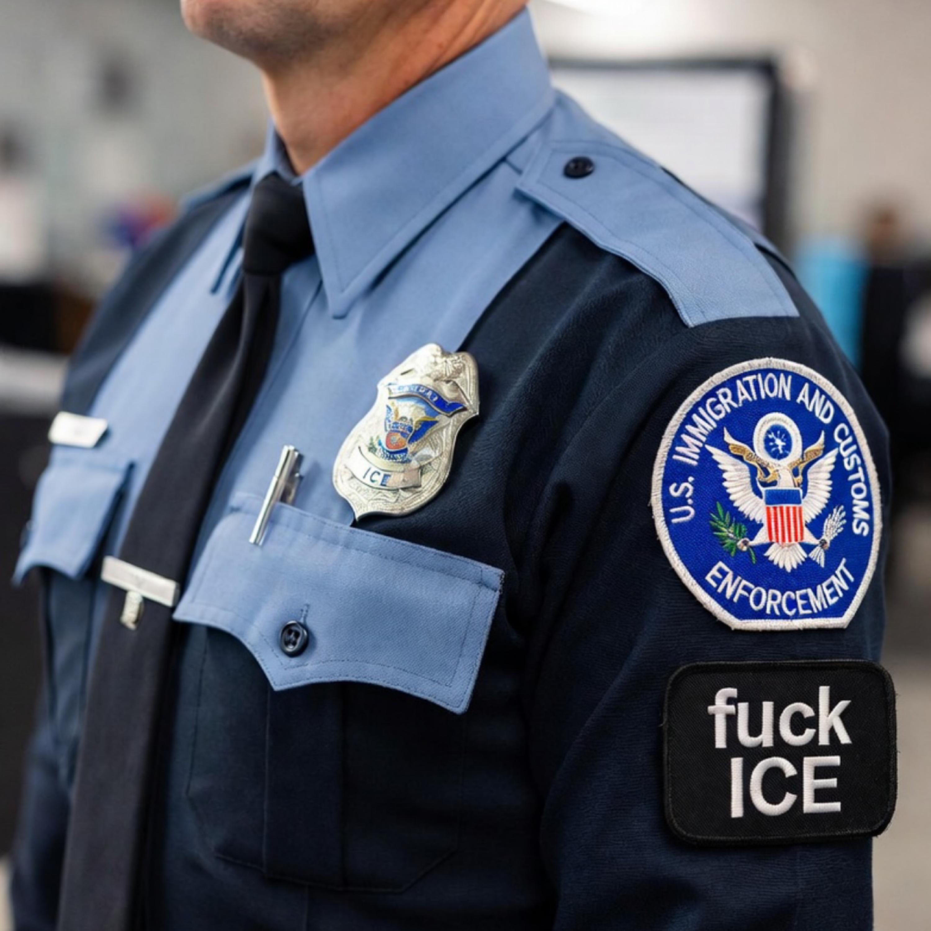 Fuck ICE artwork