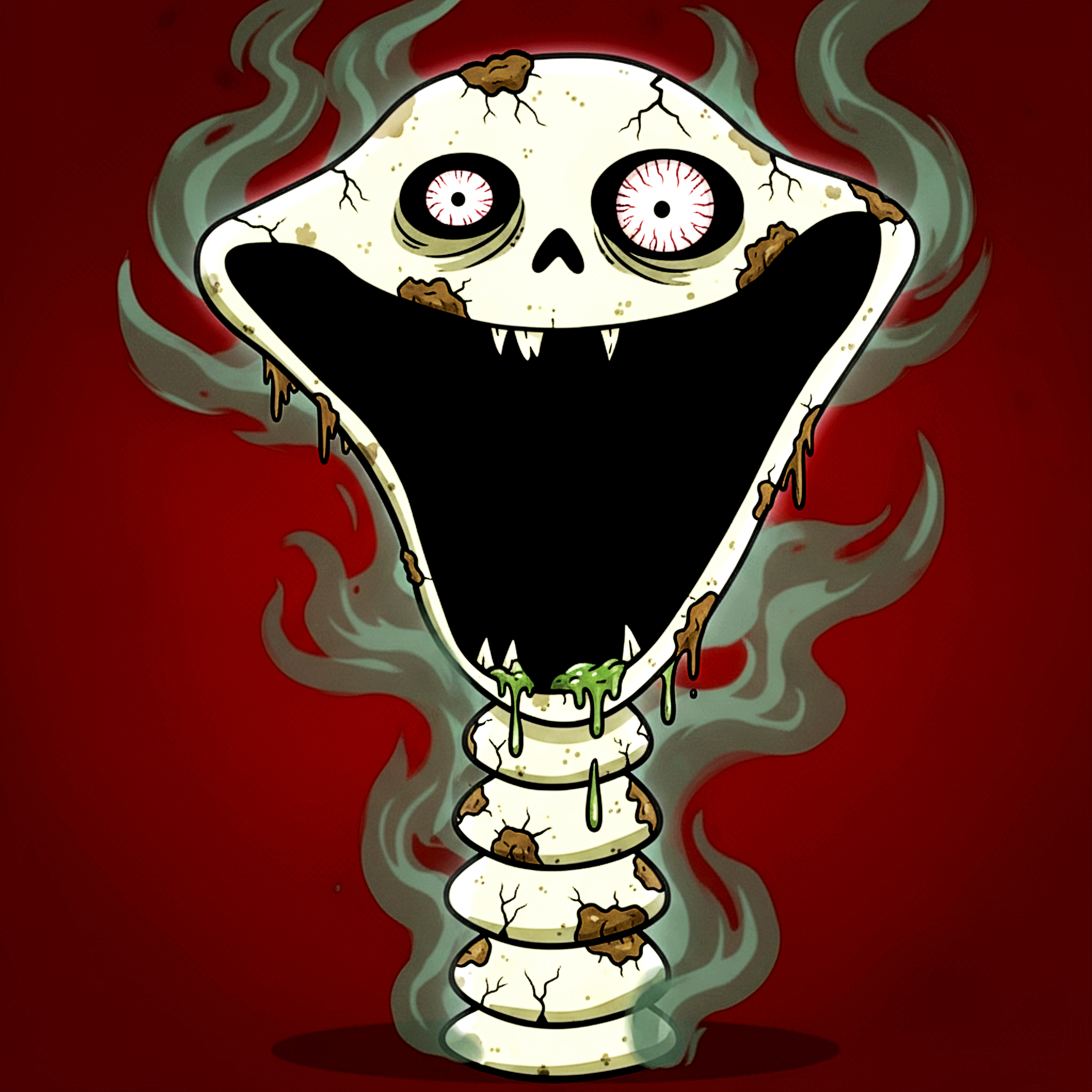 Sprunki Hungry Worm Phase 2 artwork