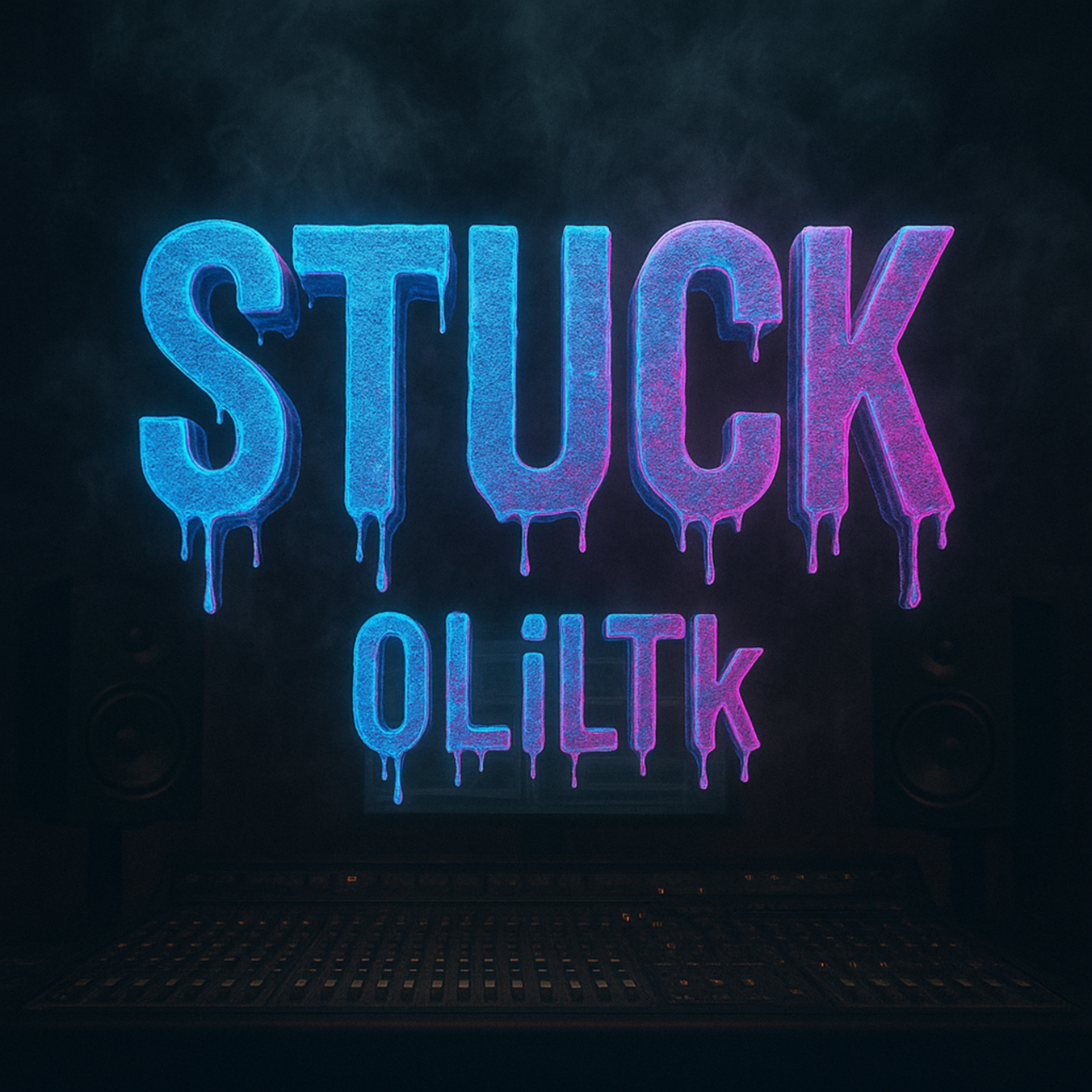 Stuck artwork