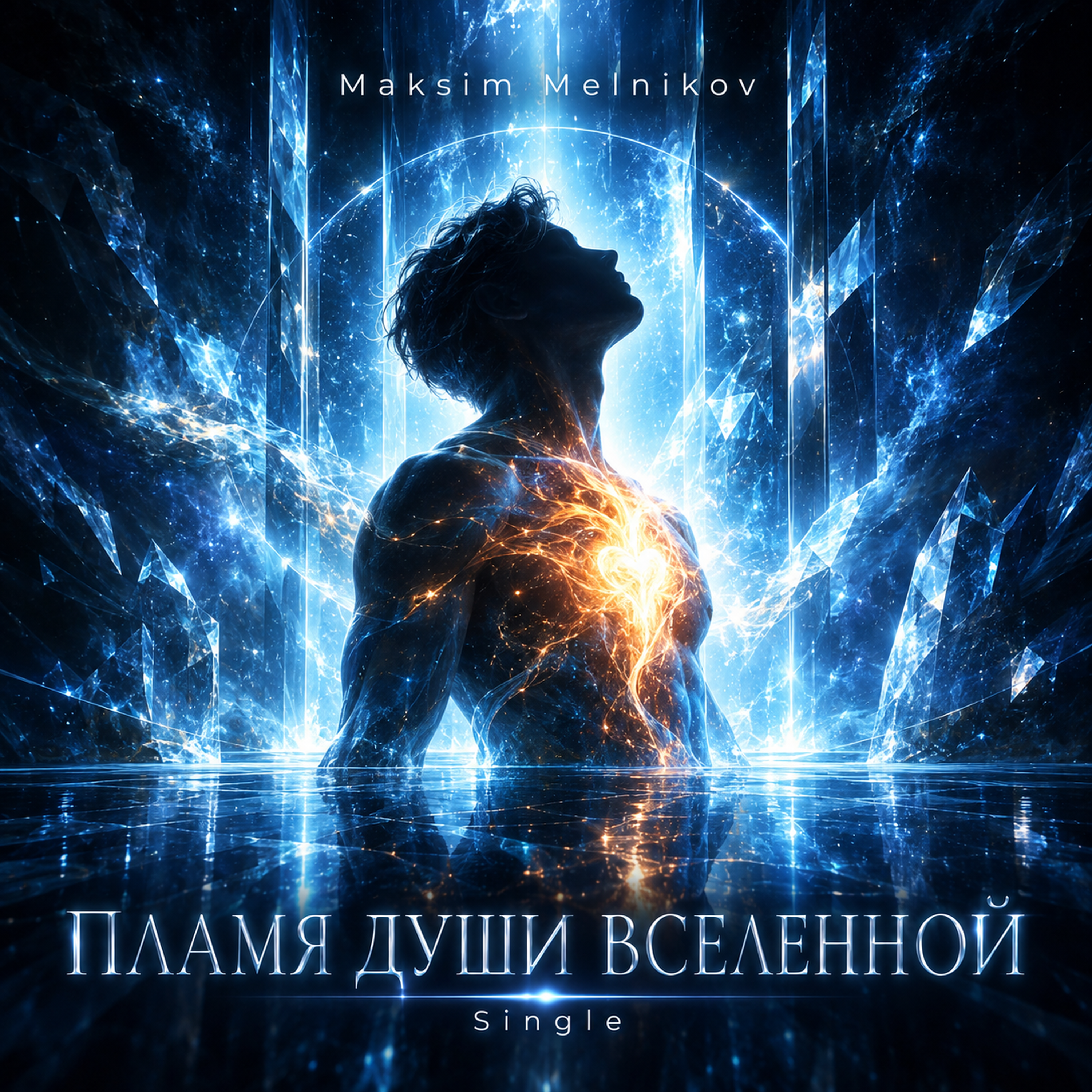 Пламя души во вселенной by Maksim Melnikov cover art