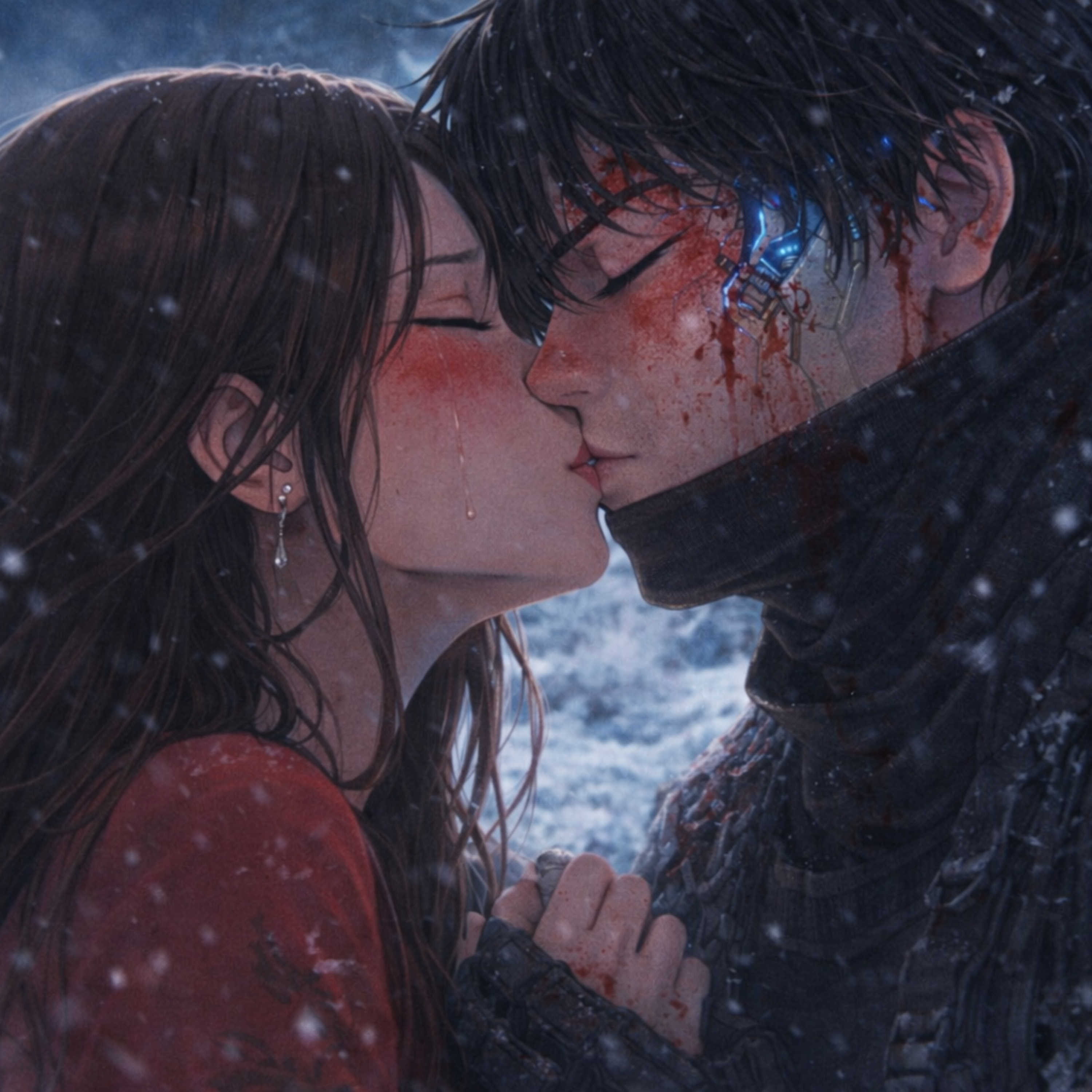 Le baiser d’hiver artwork
