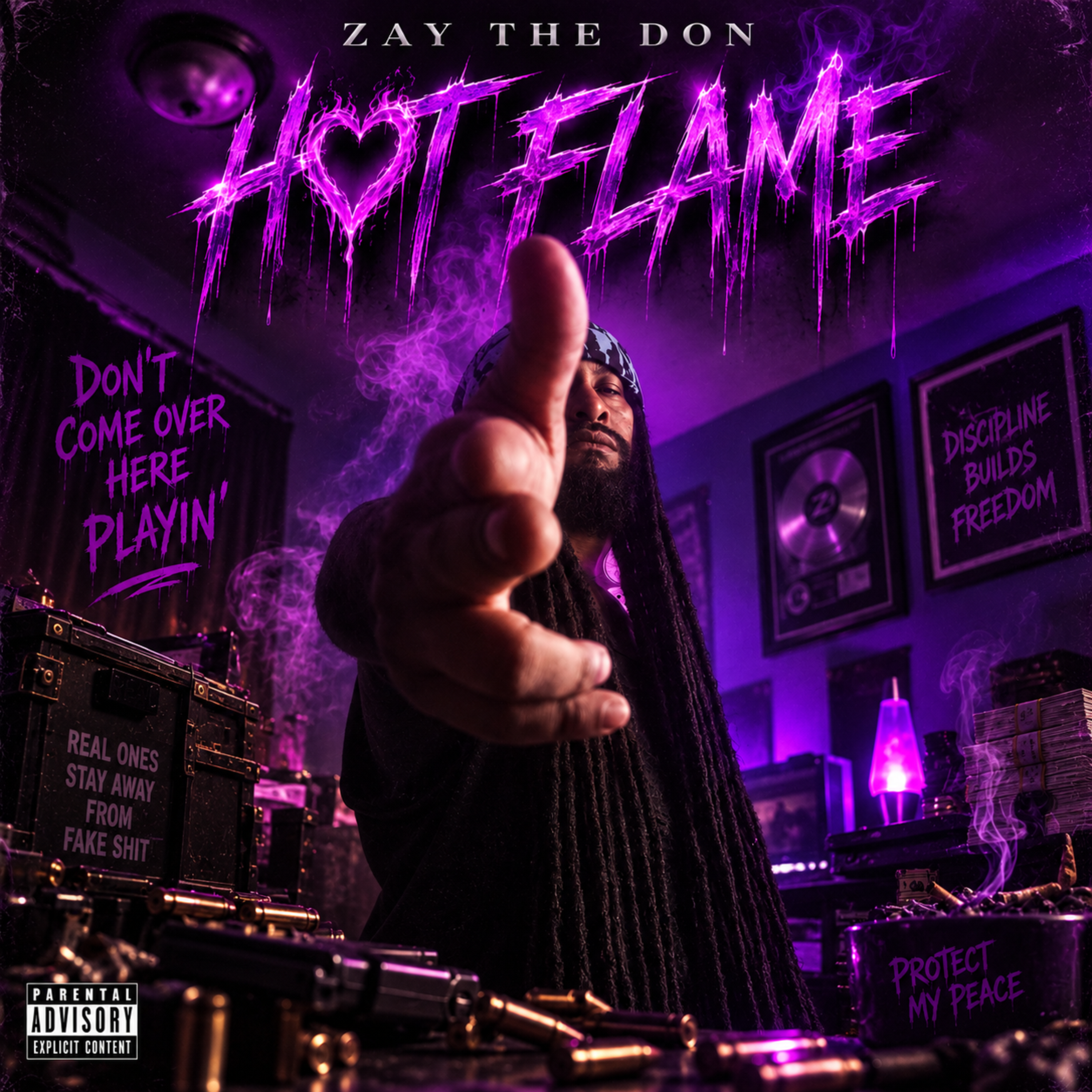 HOT FLAME by Zay The Don cover art