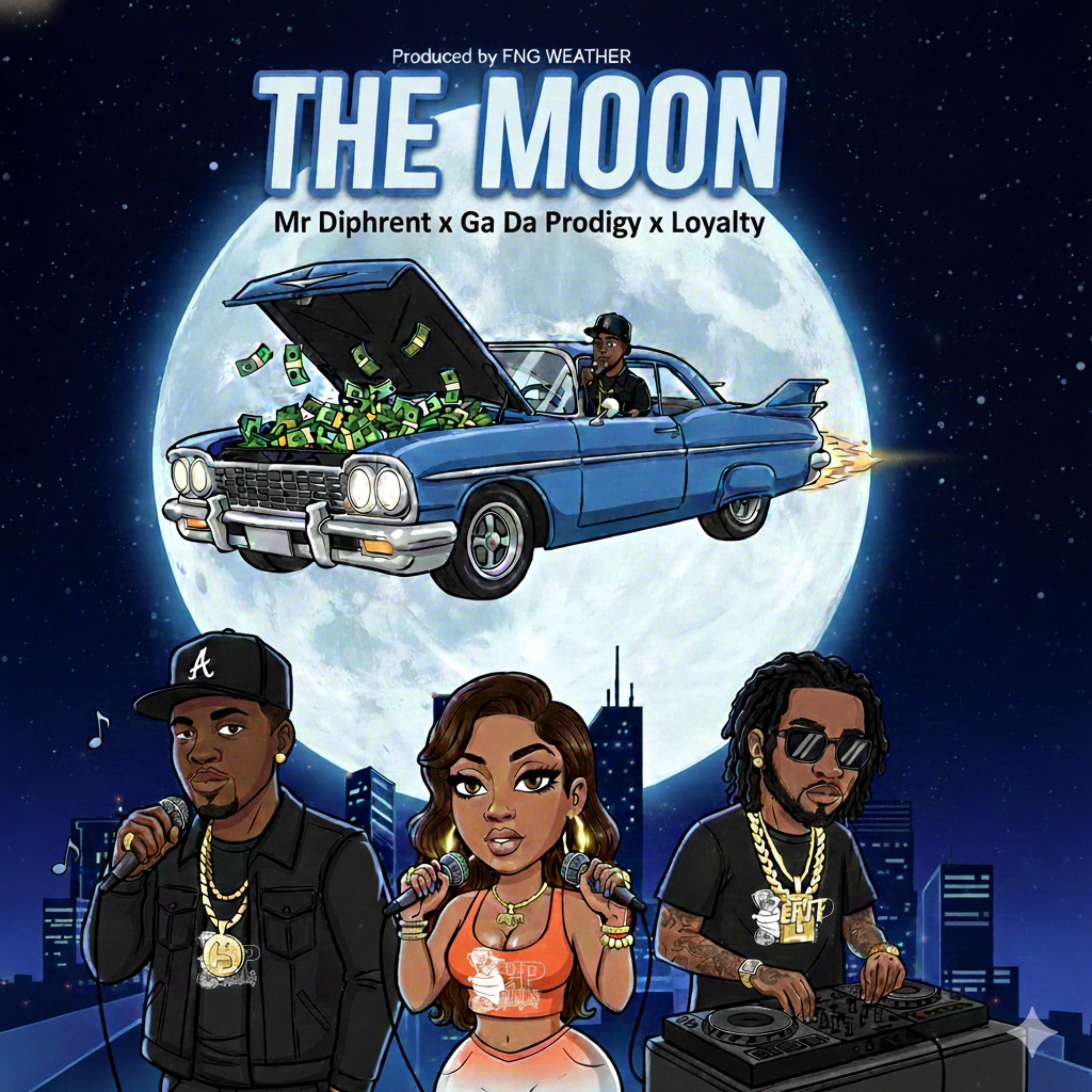 THE MOON by Mr.Diphrent cover art