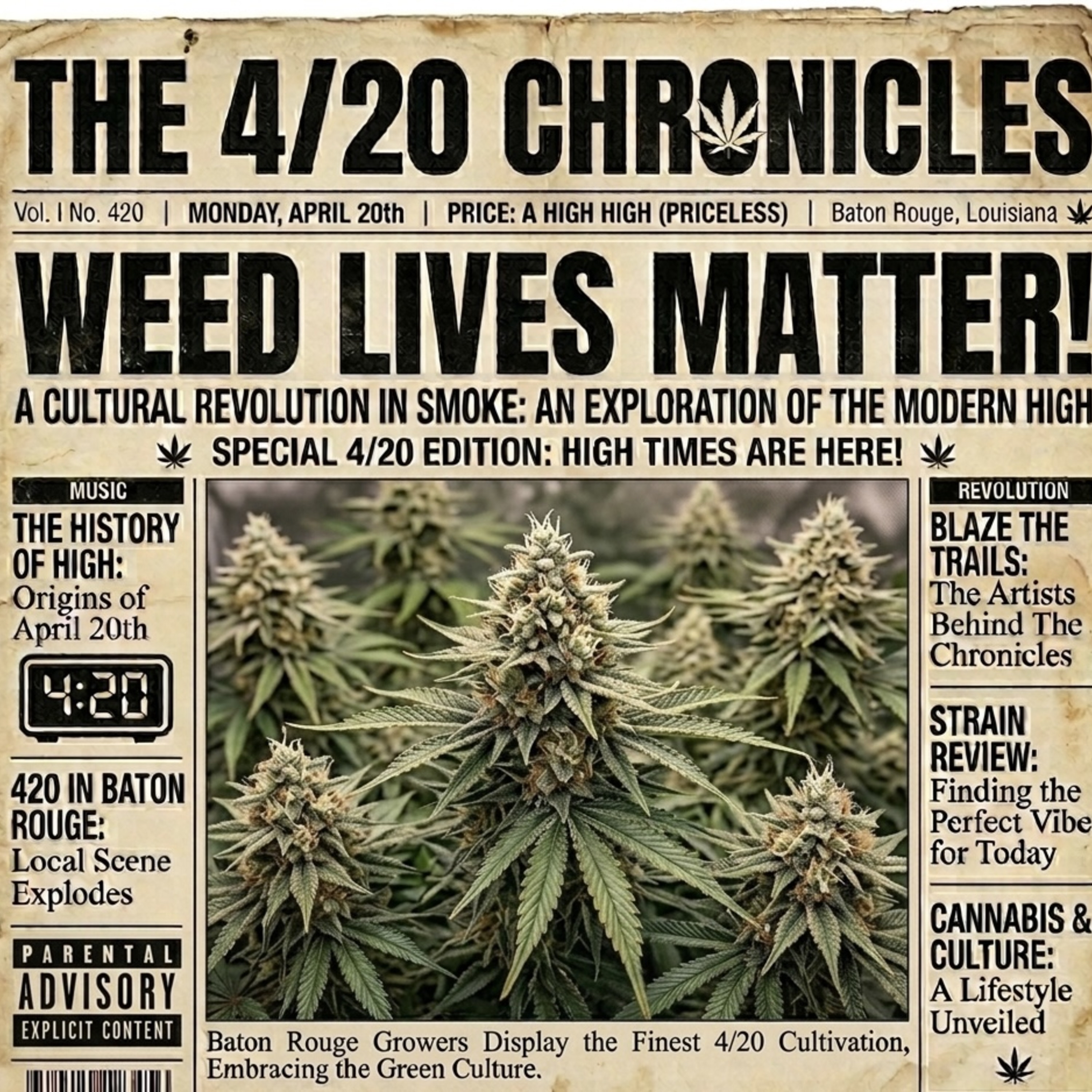 The 4/20 Chronicles artwork