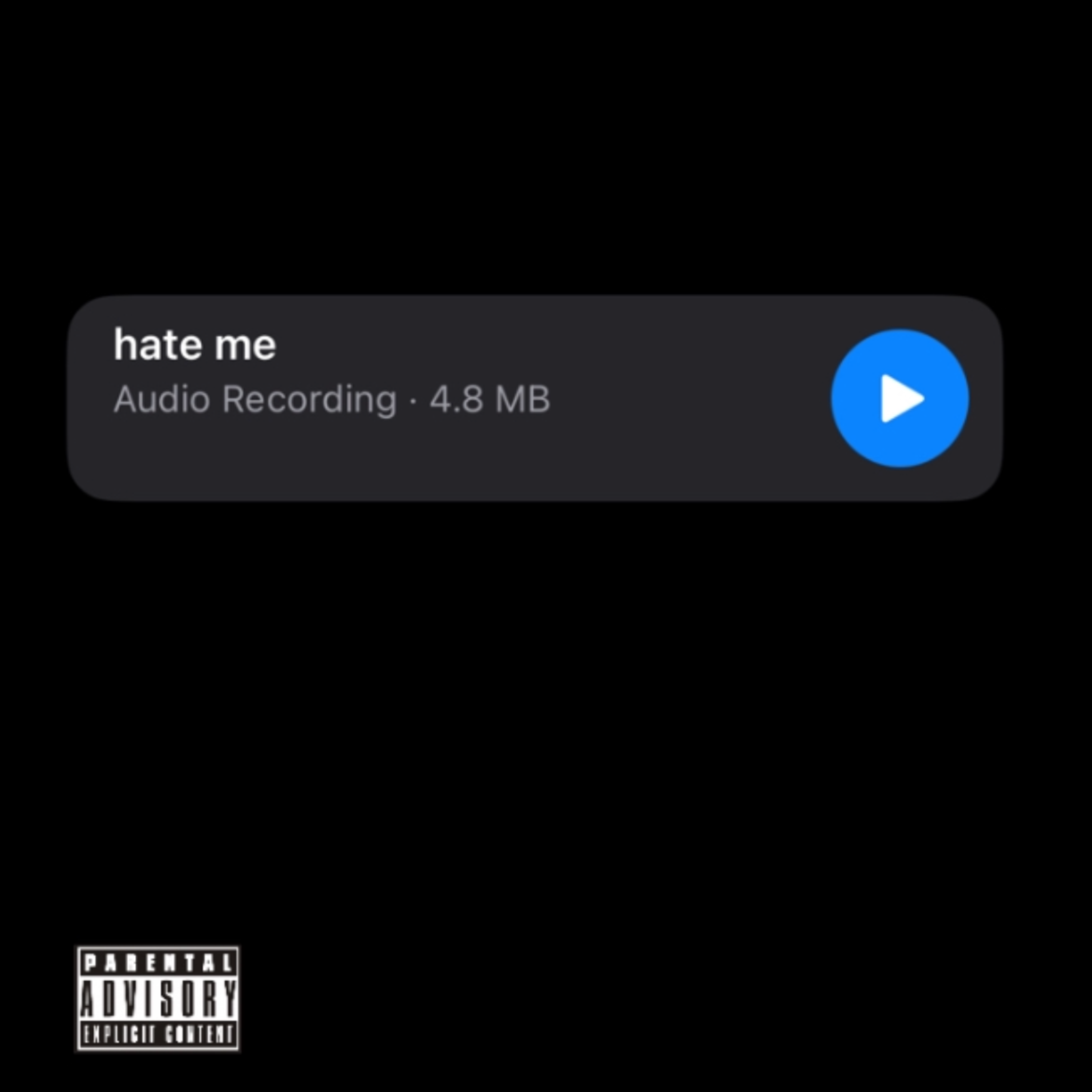 hate me artwork