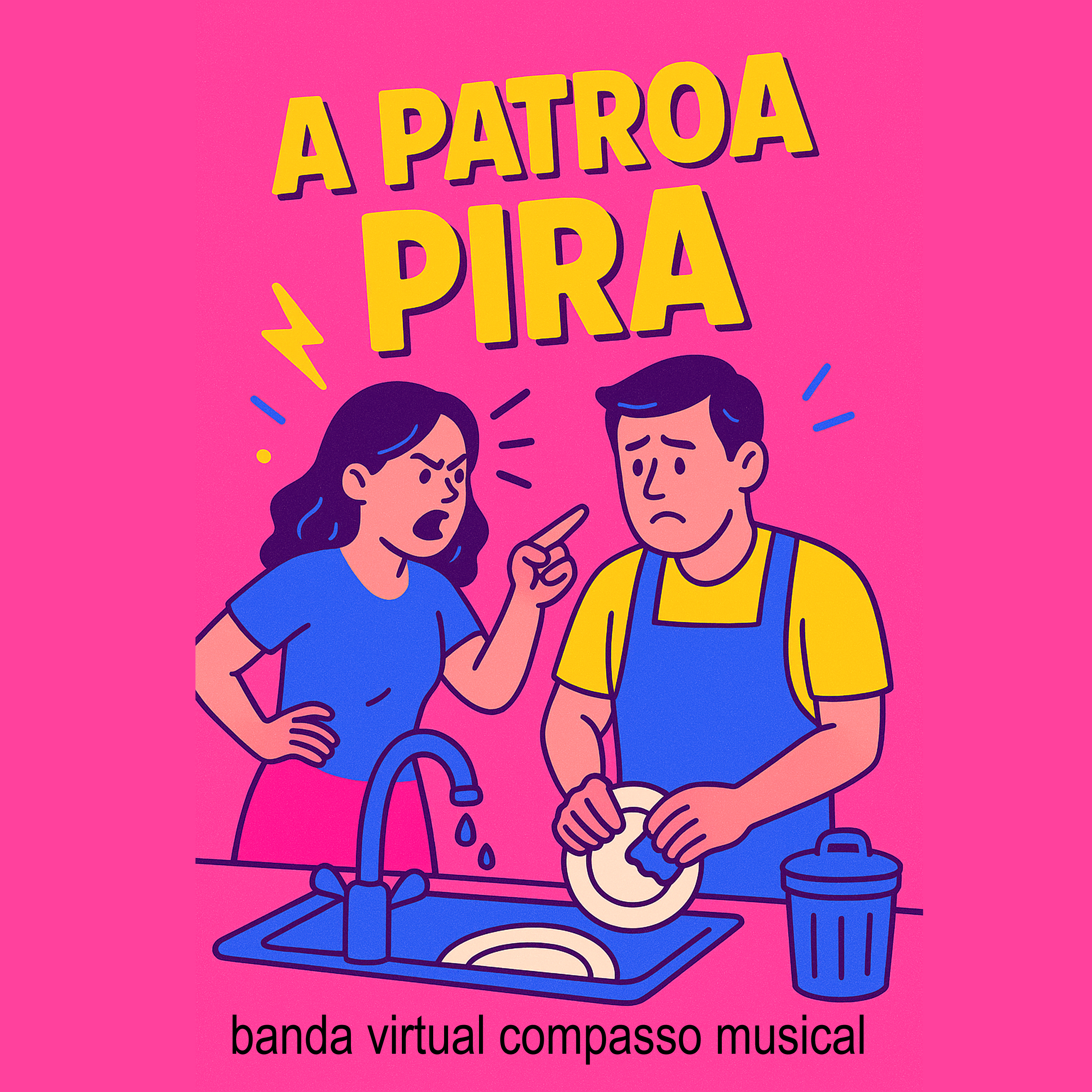 Patroa Pira by Banda Virtual Compasso Musical cover art