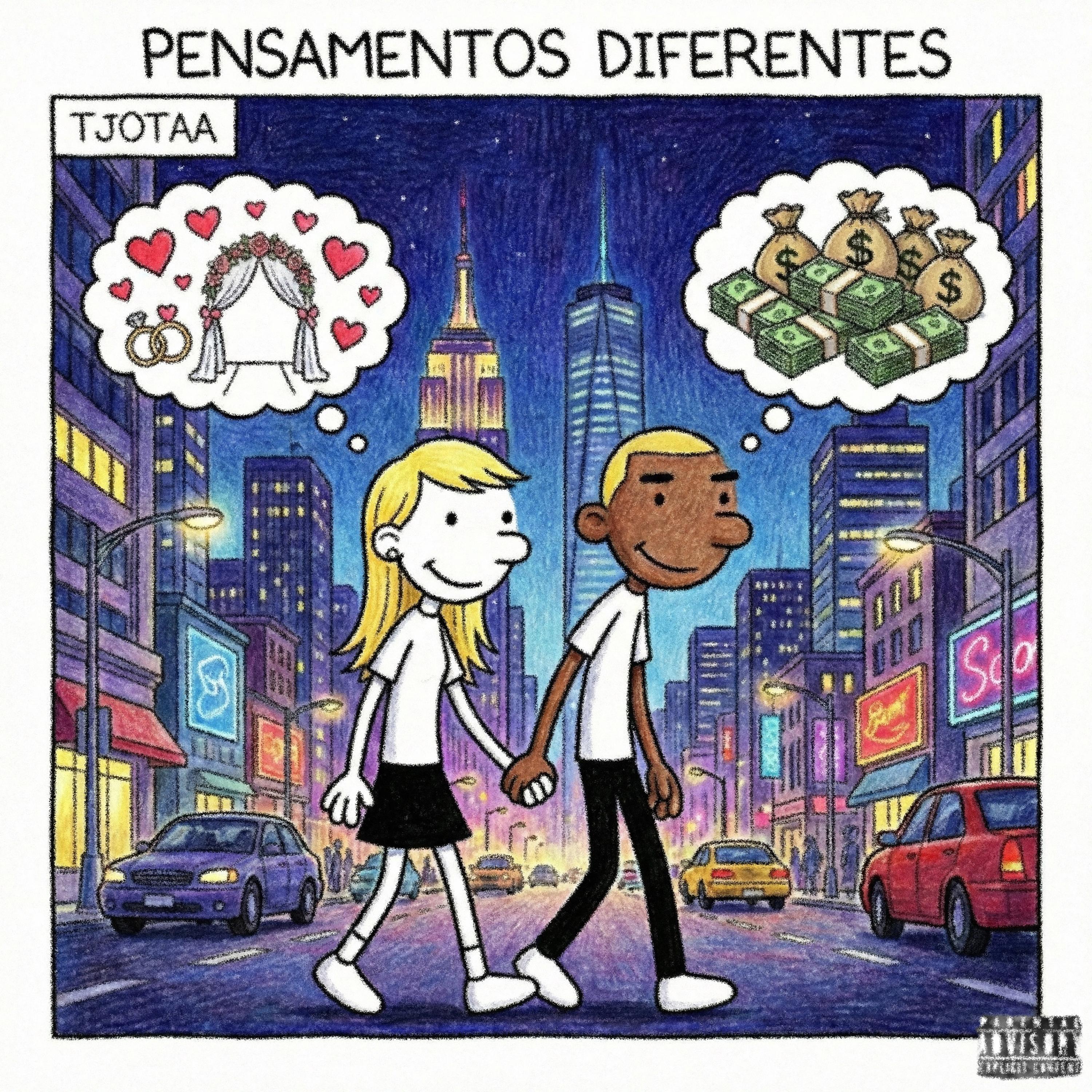 Pensamentos Diferentes artwork