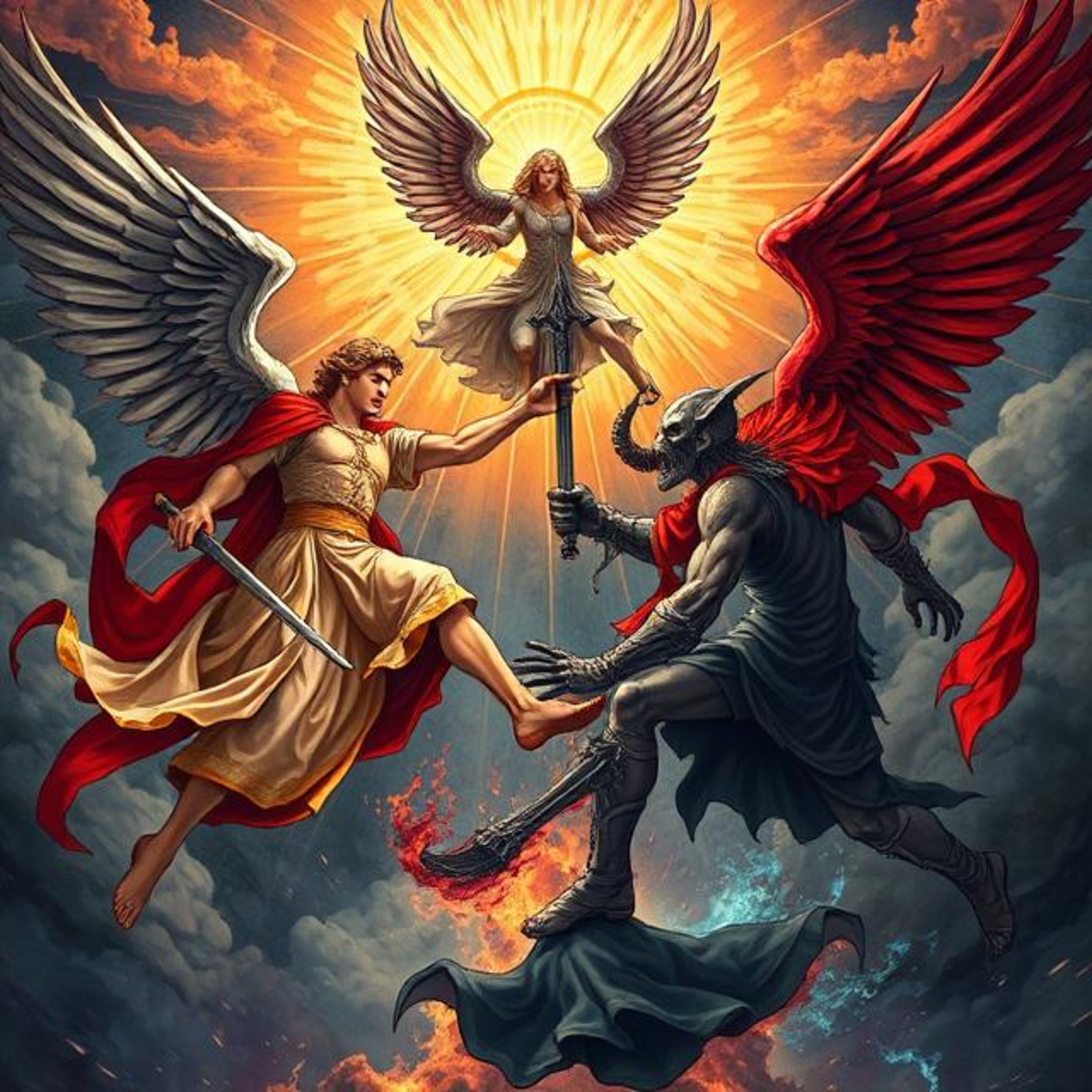 Heavens Battle artwork