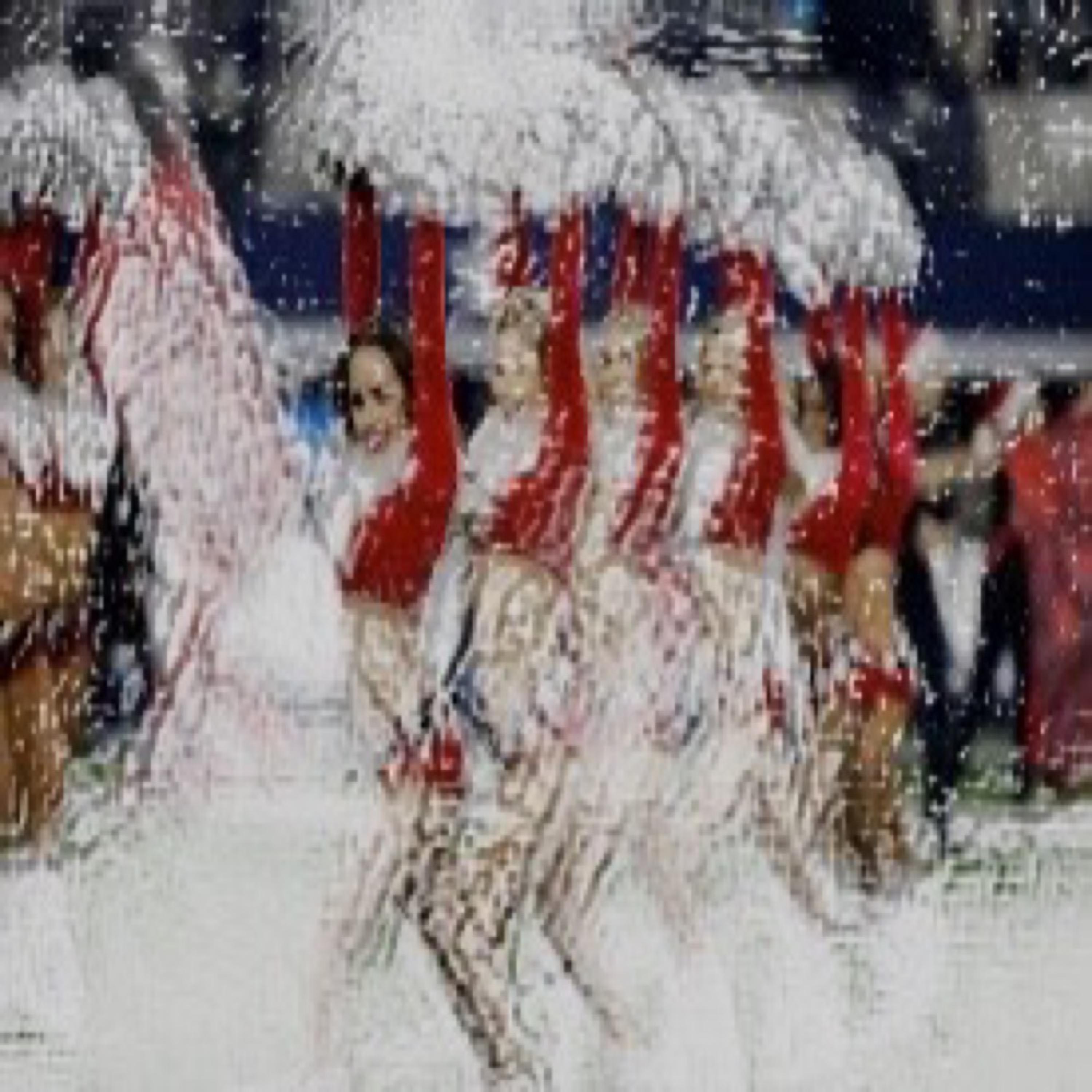 Cheerleaders from Paris artwork