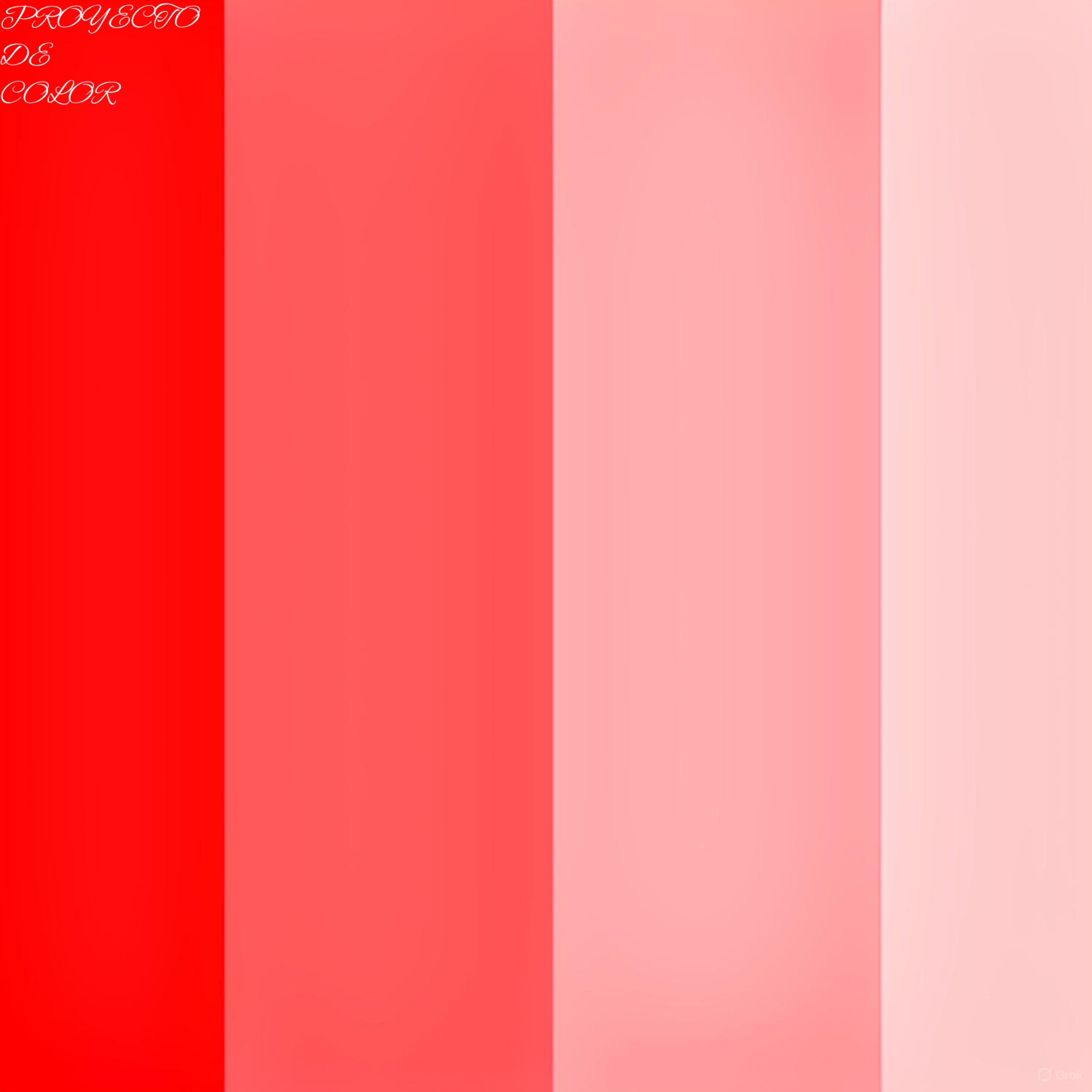 PROYECTO DE COLOR: ROJO artwork