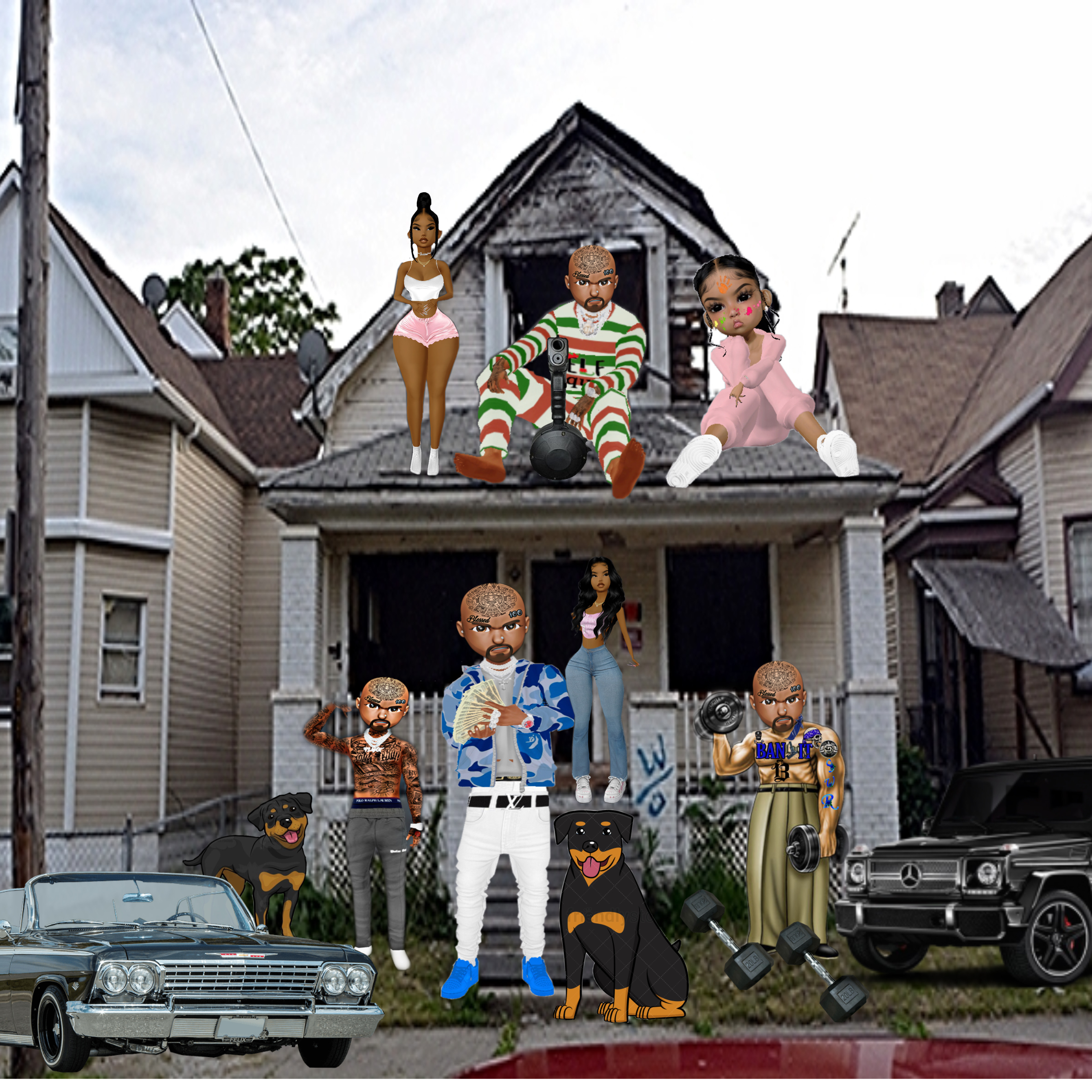 Hustlers Mentality artwork