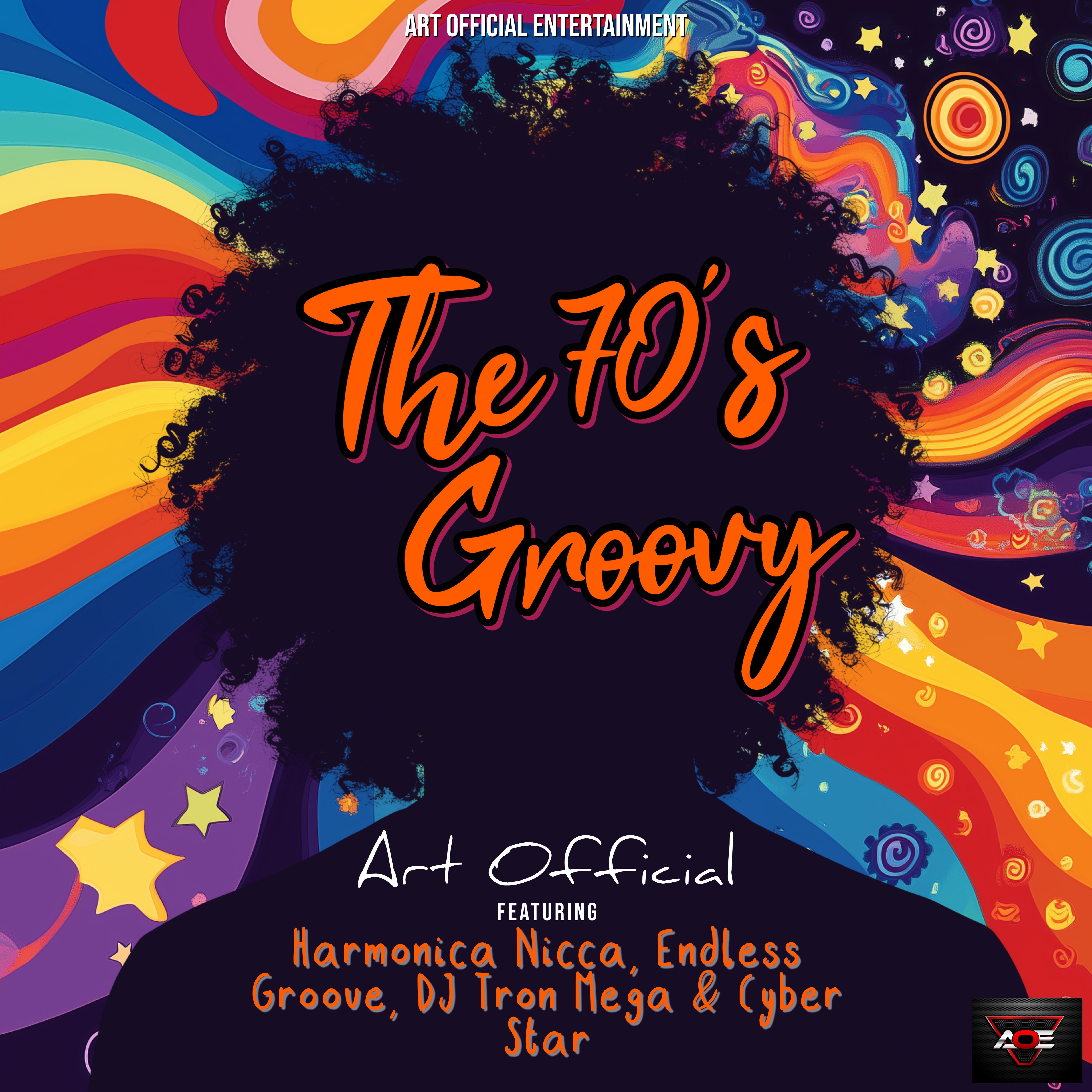 The 70's Groovy by Art Official cover art
