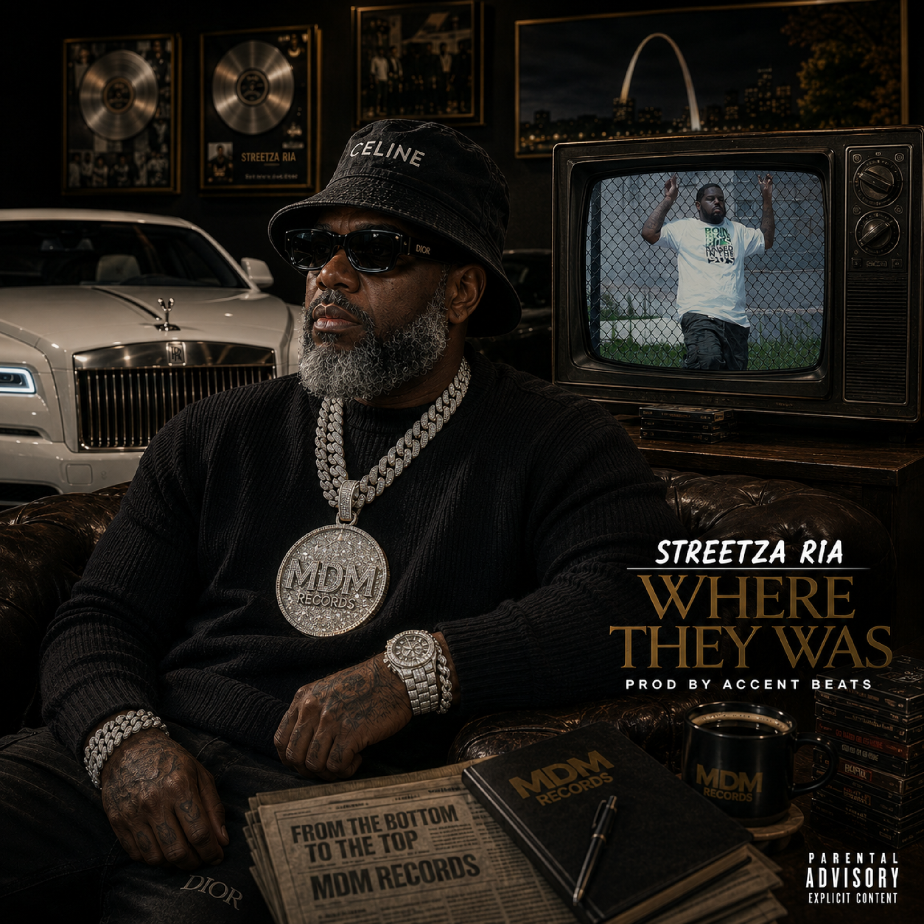 Where They Was by Streetza Ria cover art