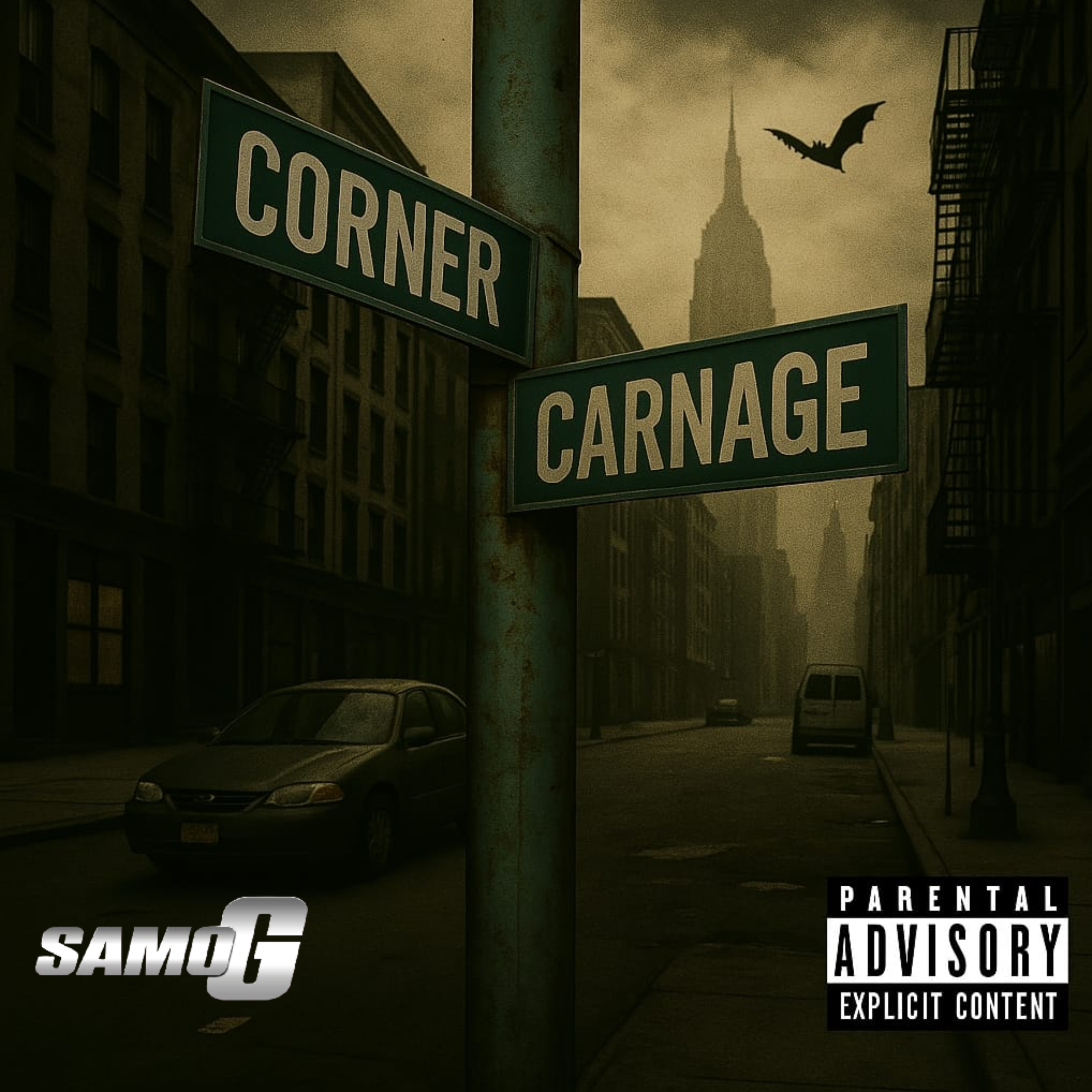 Corners and Carnage artwork
