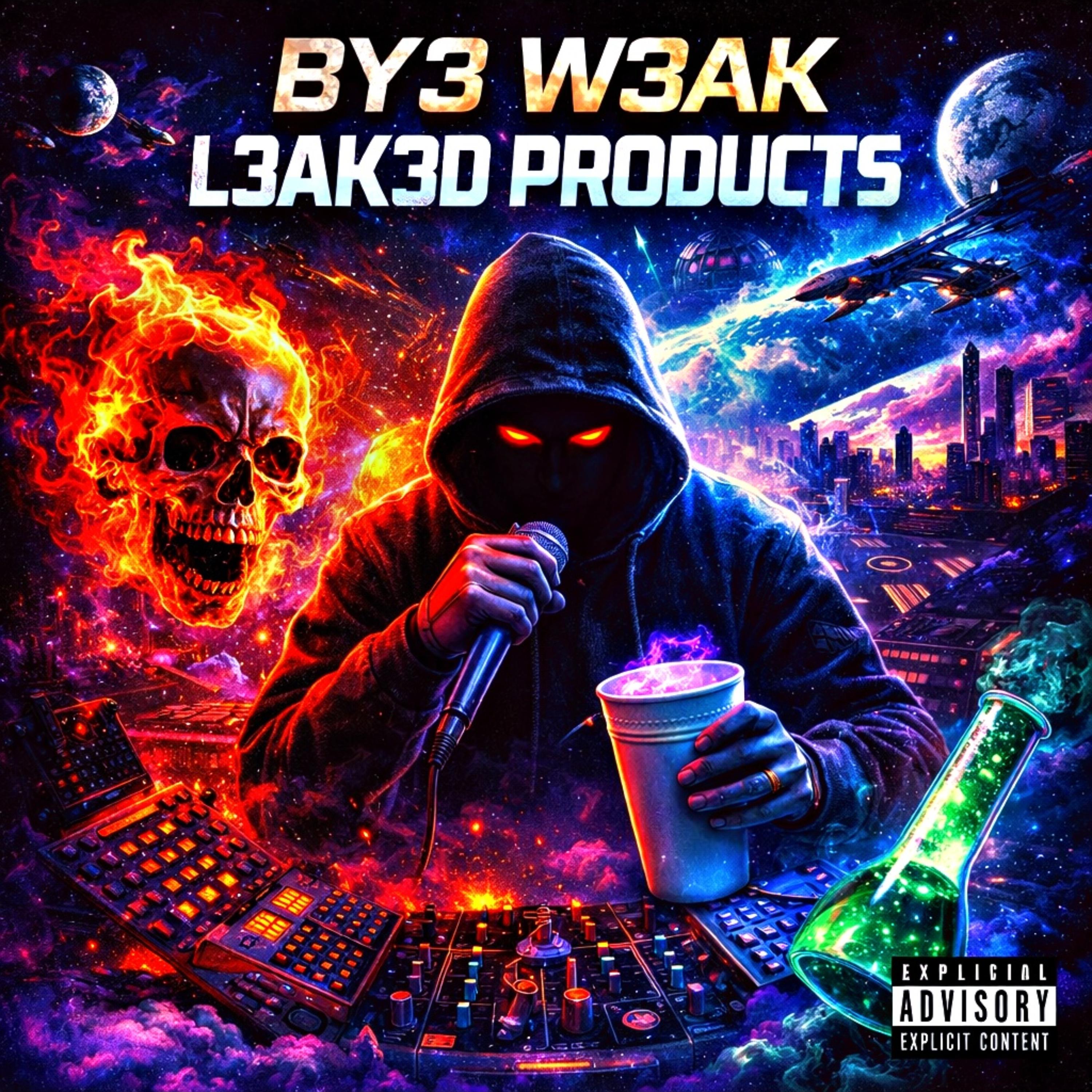 BY3 W3AK L3AK3D PRODUCTS TH3 ALCHEMIST OF MUSIC artwork