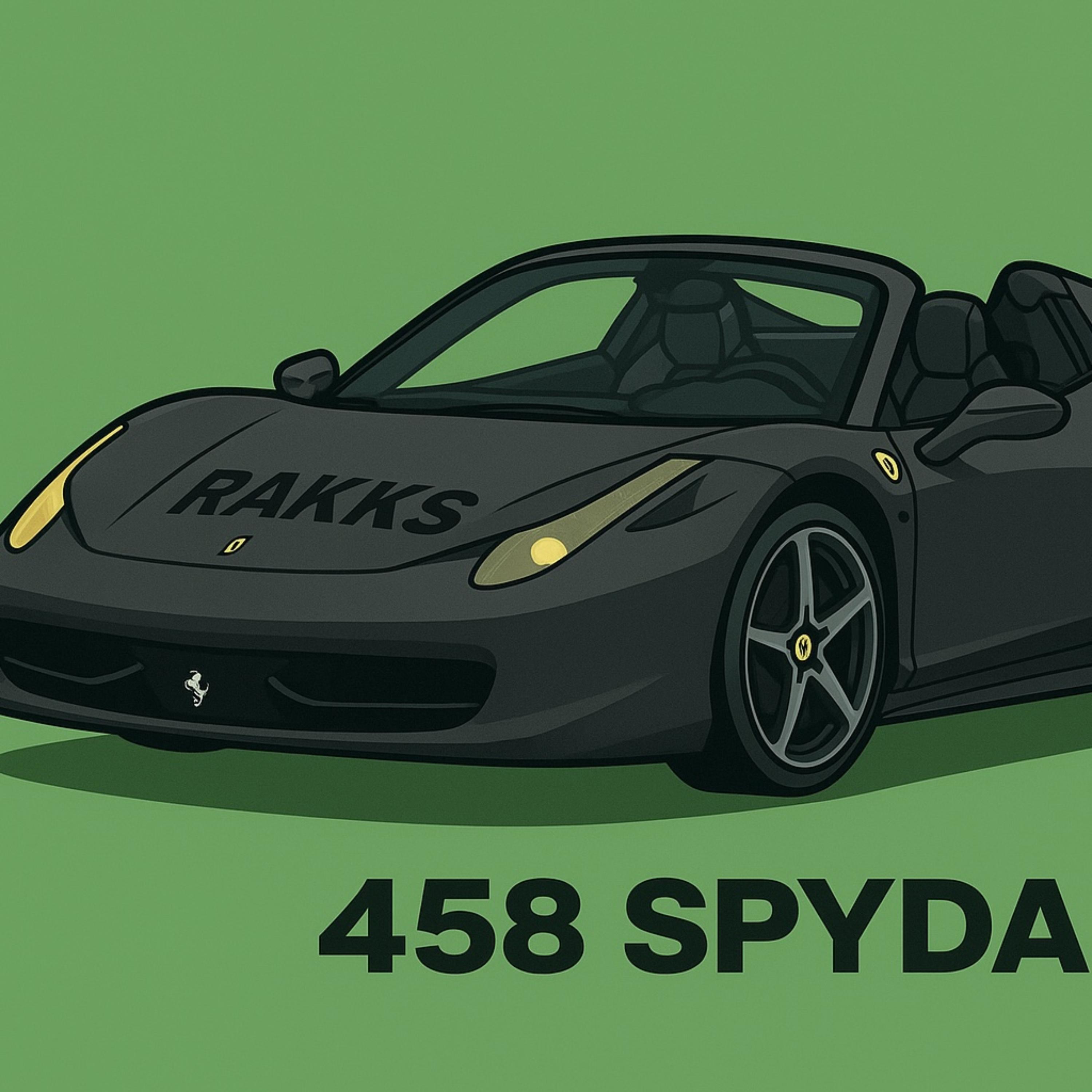 458 SPYDA artwork