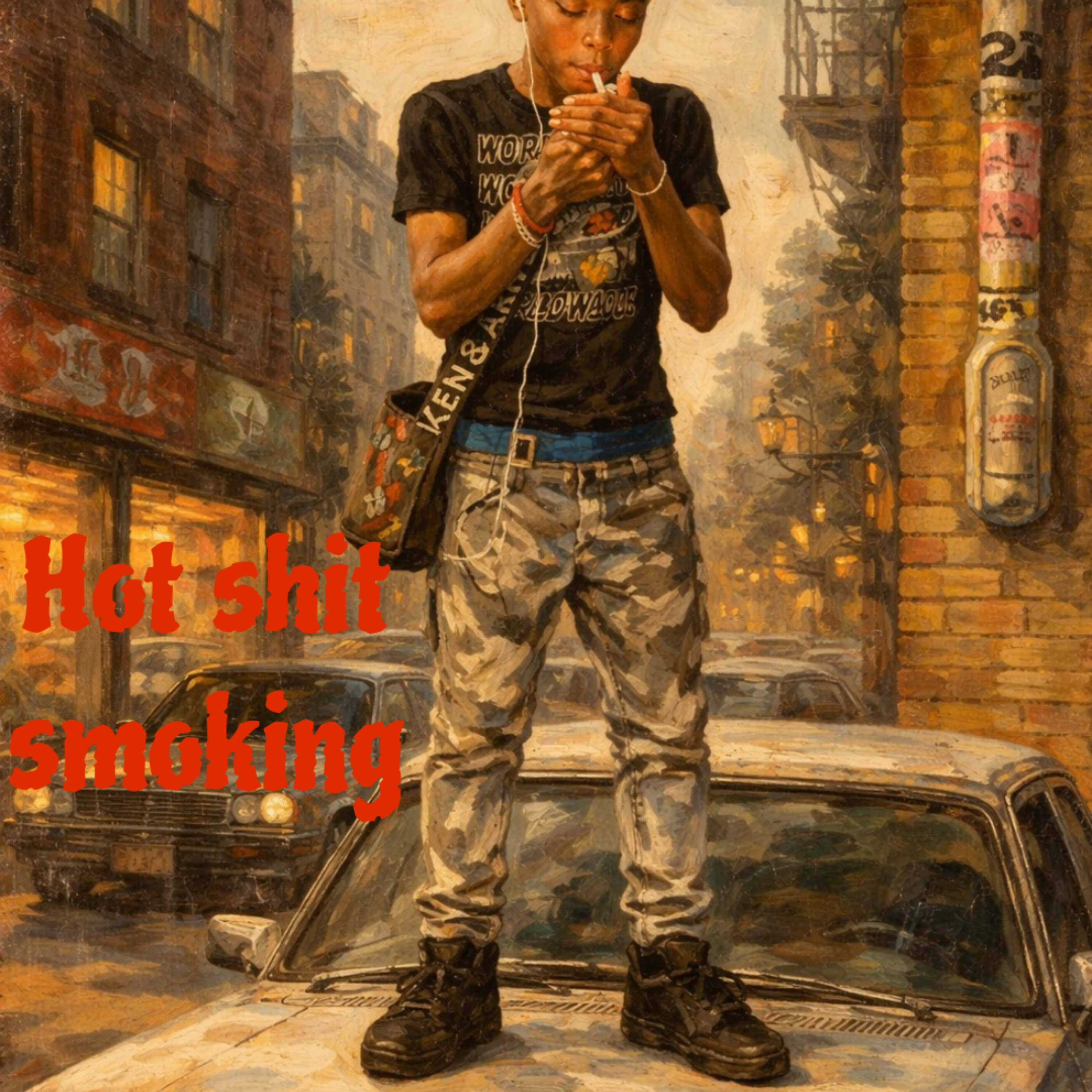 Hot shit smoking artwork