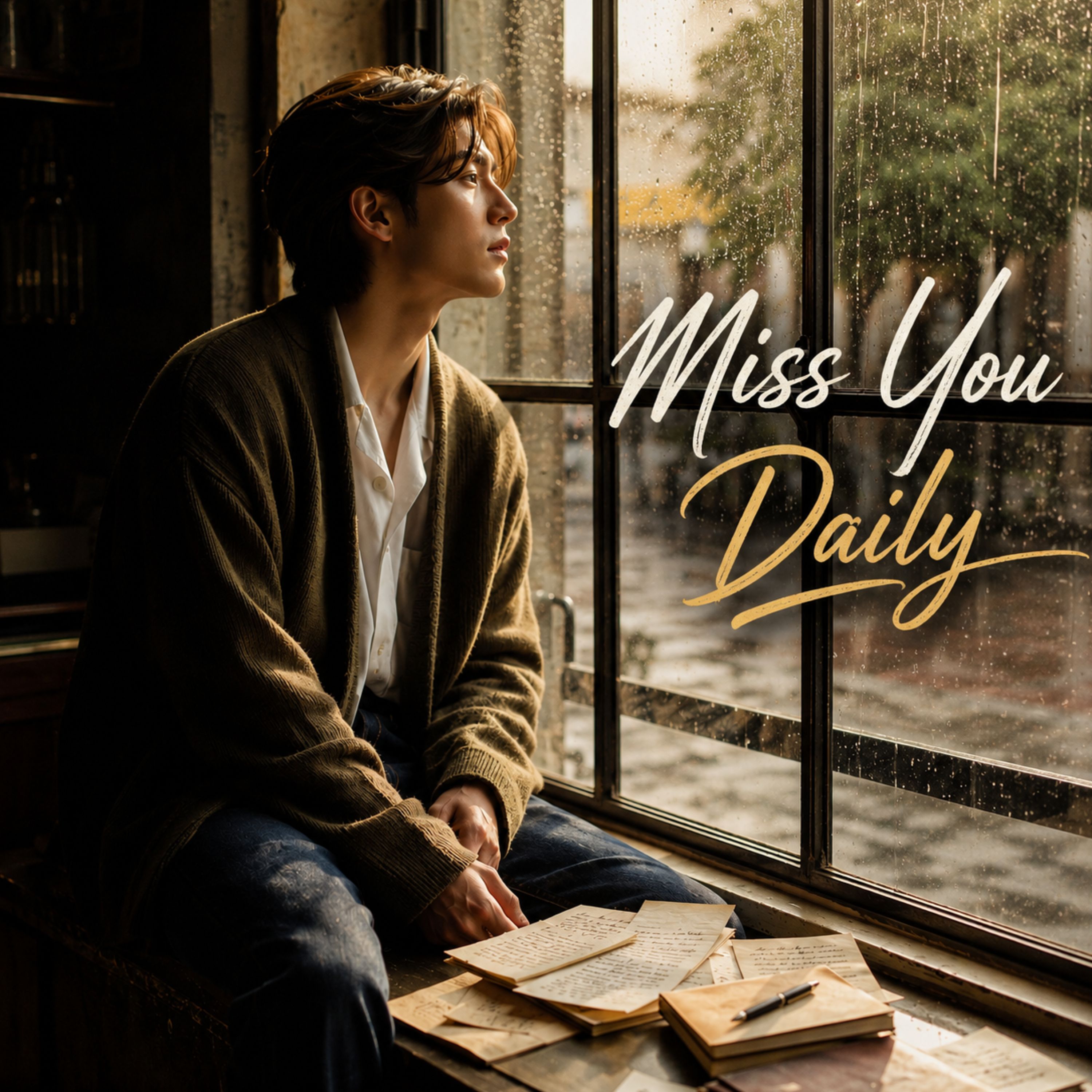 Miss You Daily by Lior John cover art