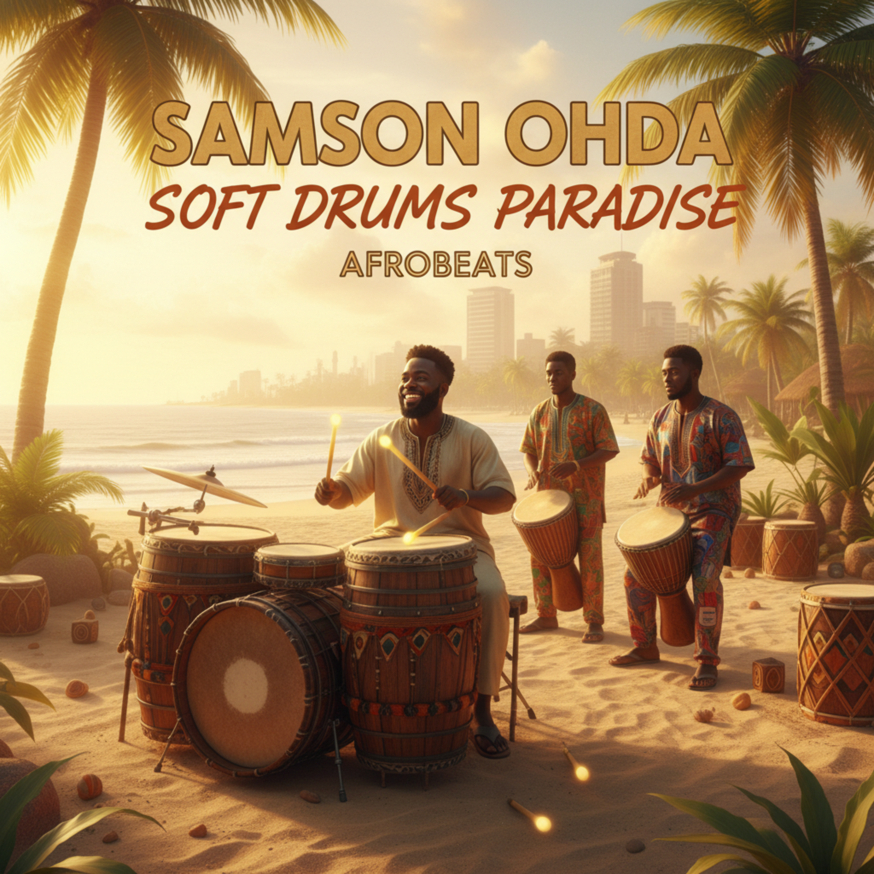Soft Drums Paradise by Samson Ohda  cover art