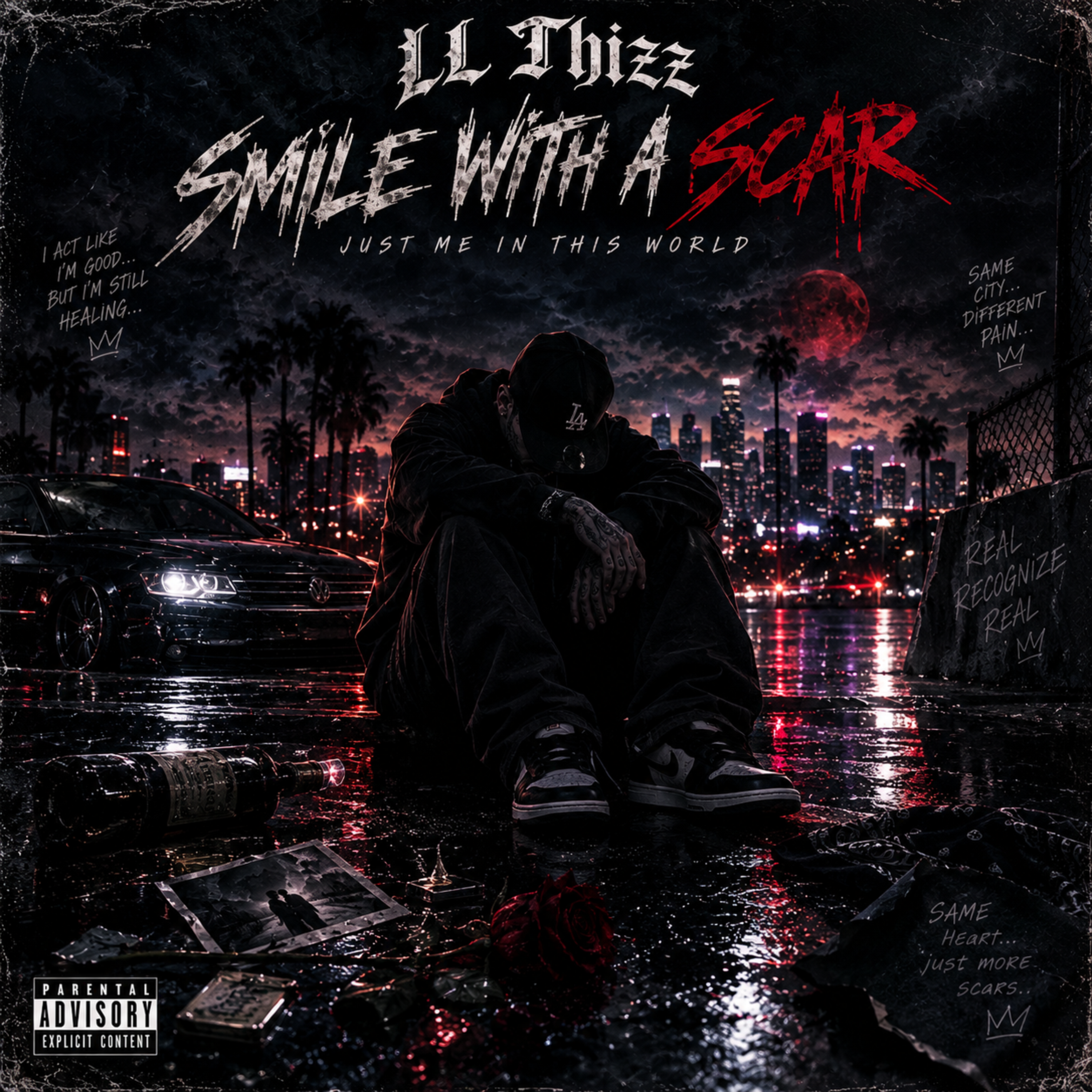 Smile With a Scar by Ll Thizz cover art