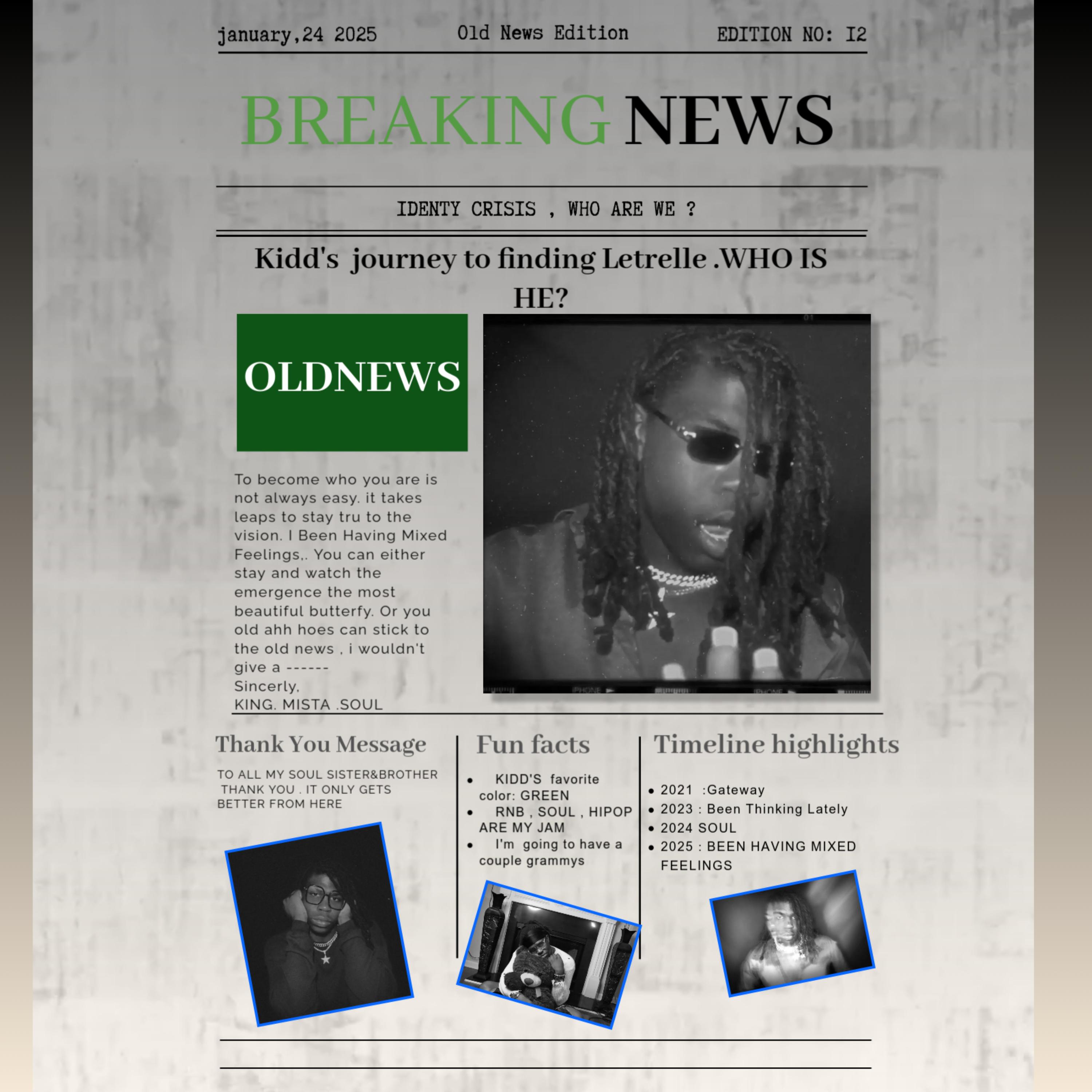 OLD NEWS artwork