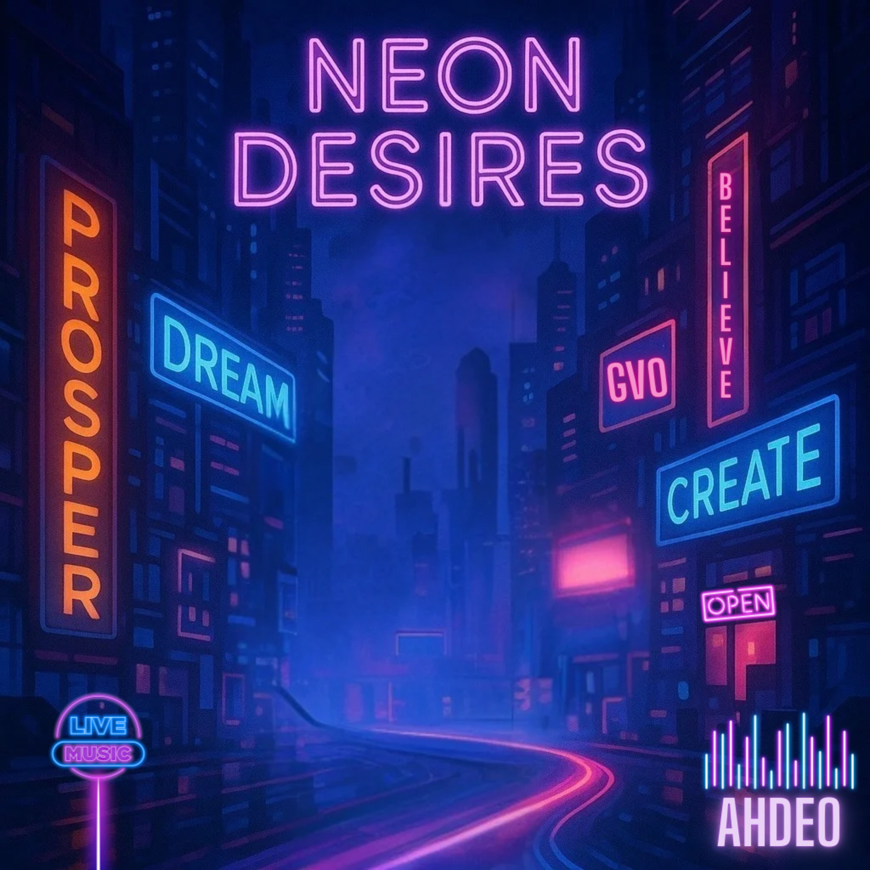 Neon Desires artwork