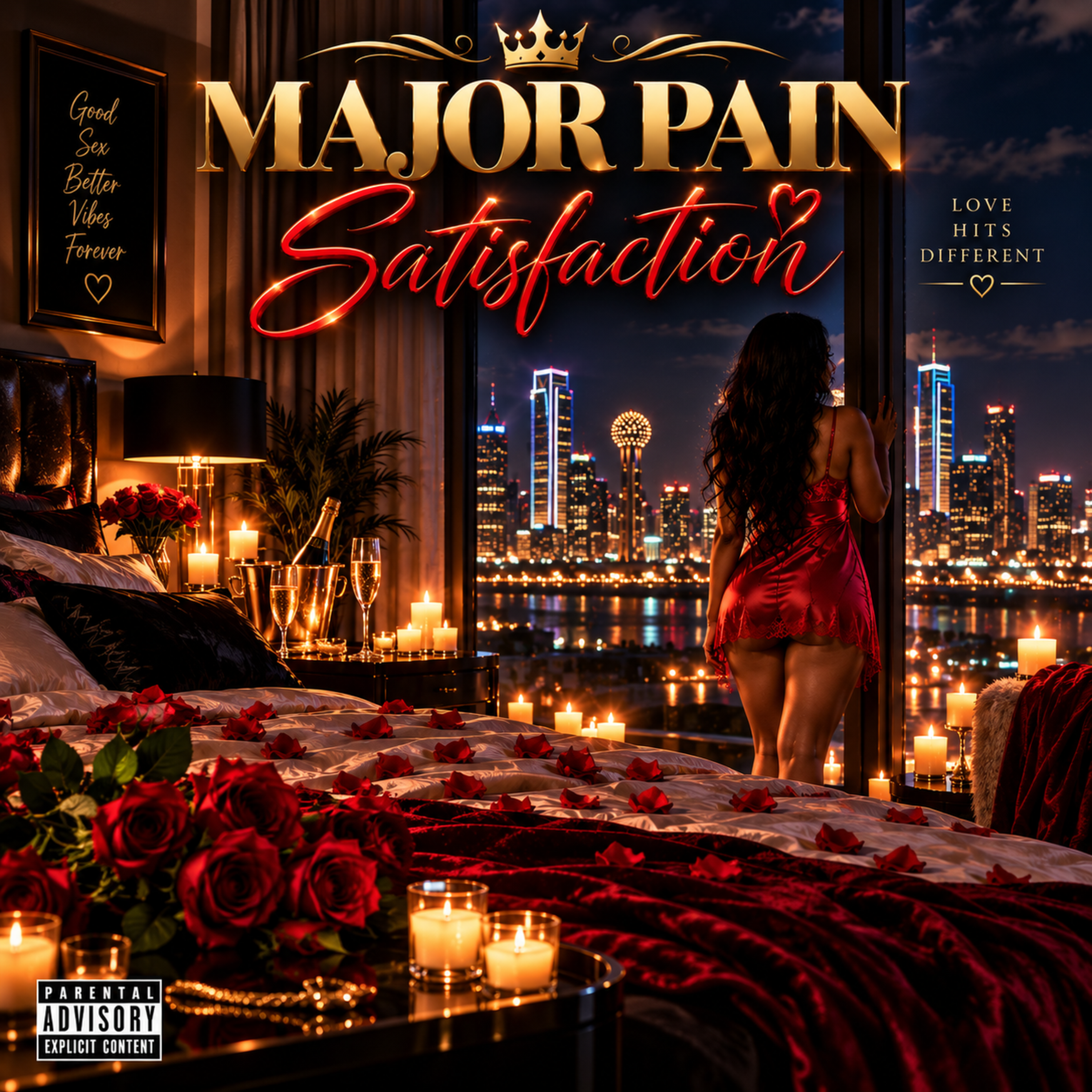 Satisfaction by Major pain cover art