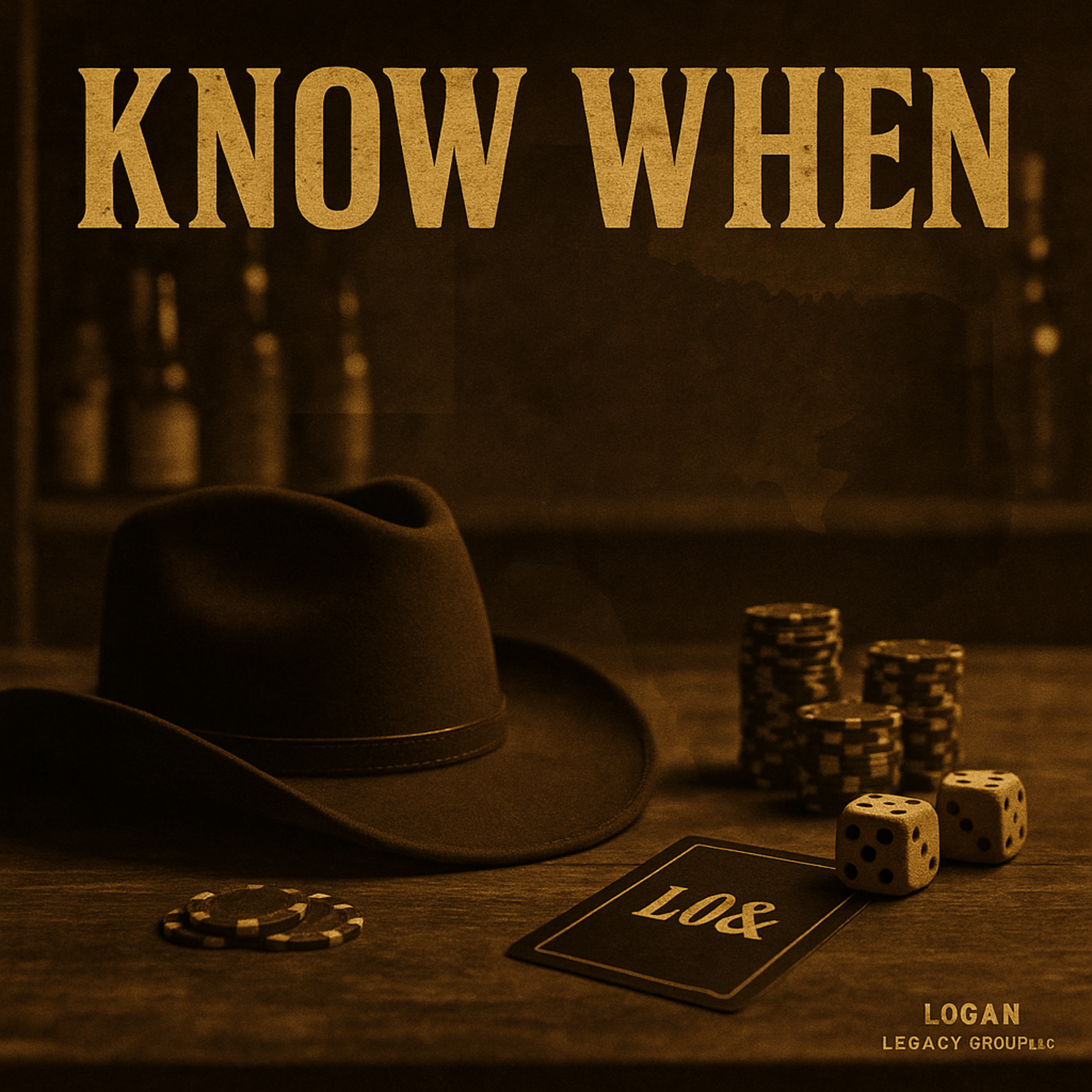 KNOW WHEN artwork