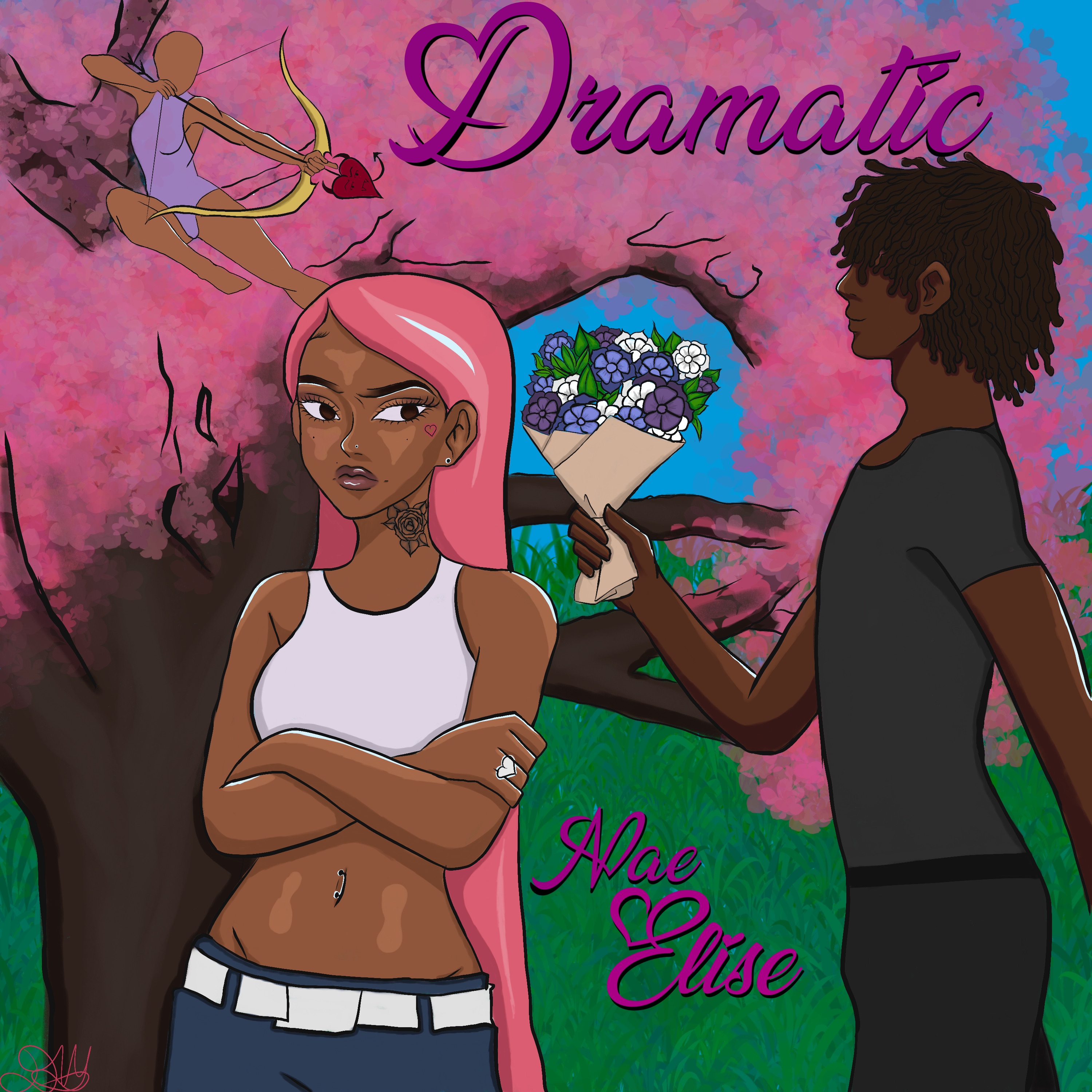 Dramatic artwork