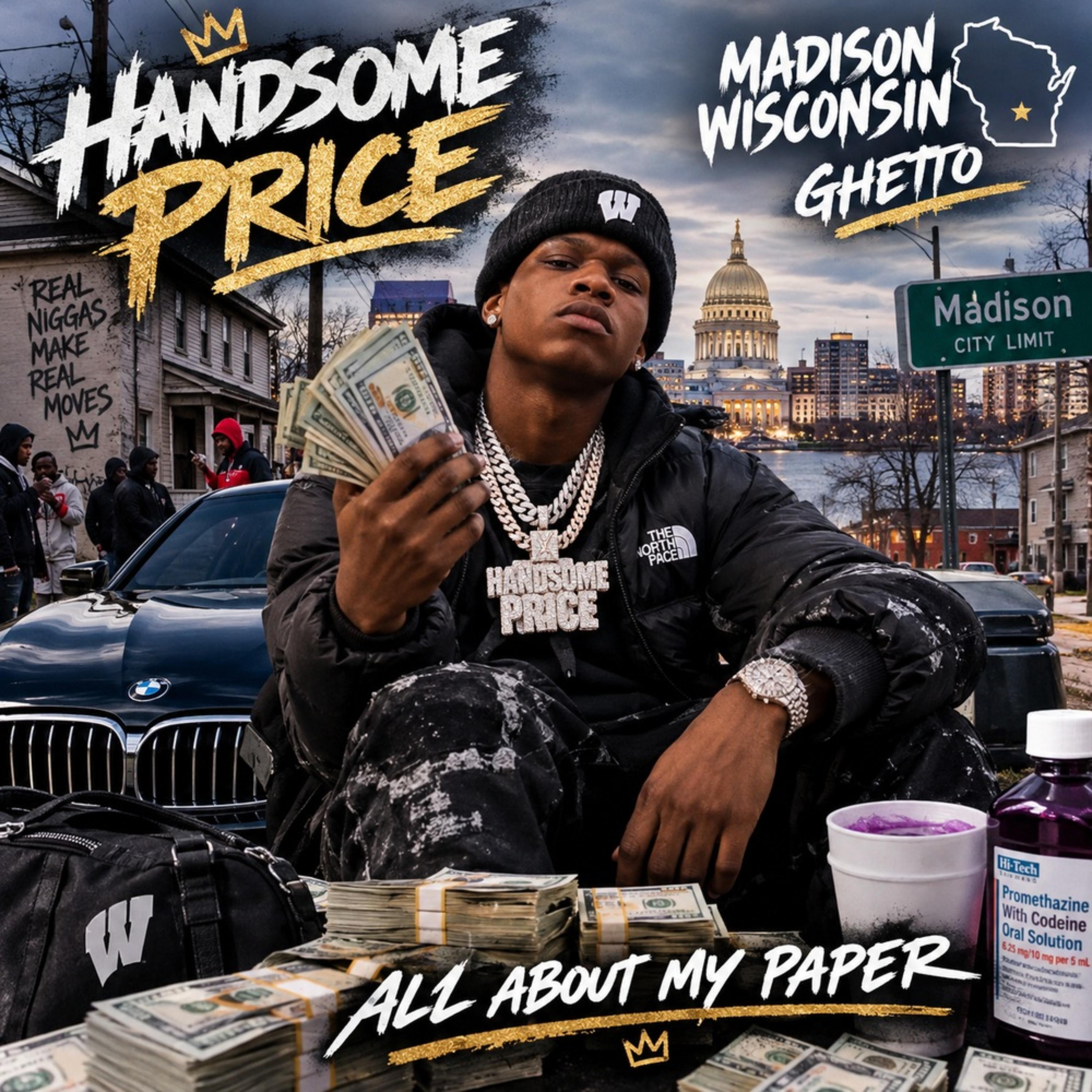 All About My Paper (choppedandscrewed) by Handsome Price cover art