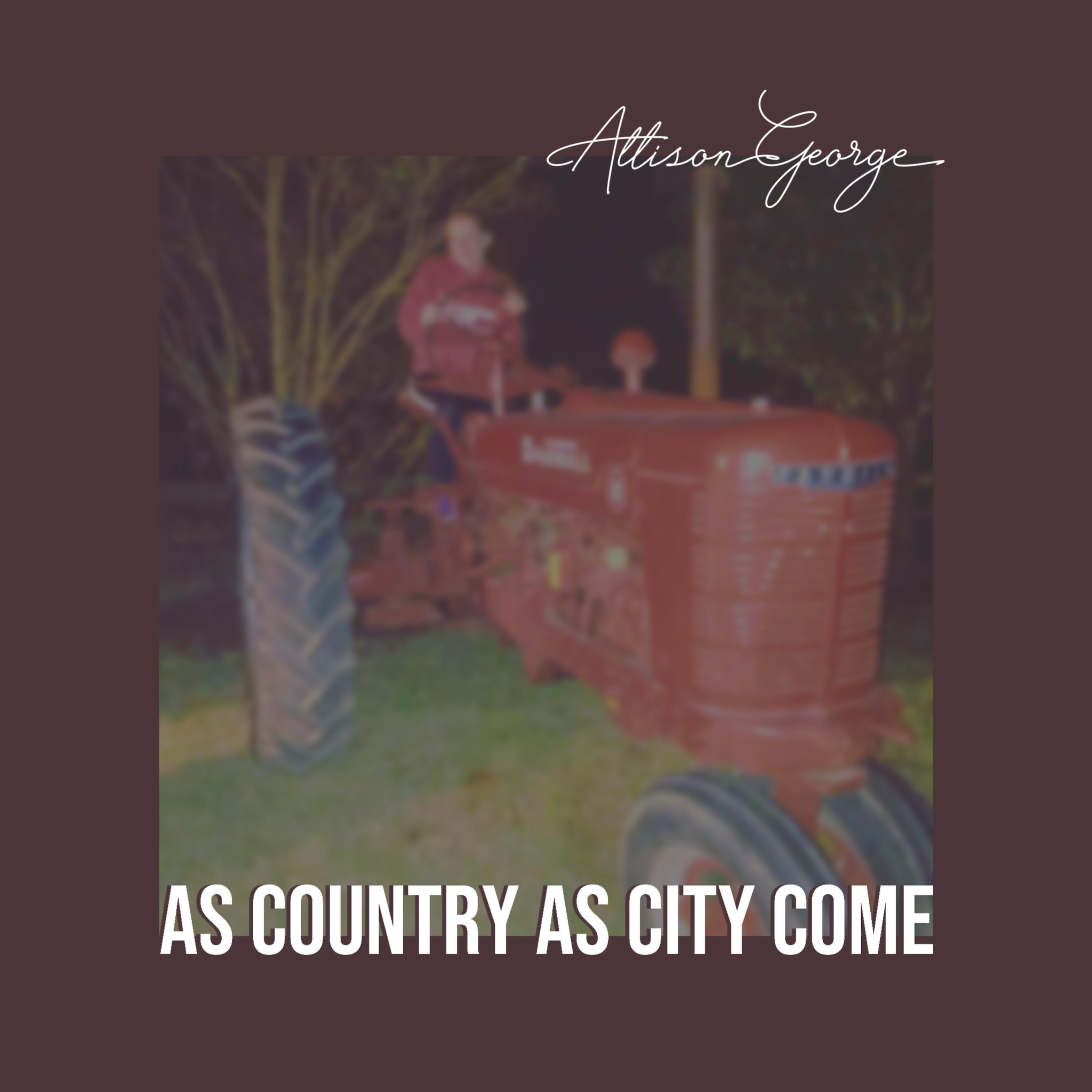 As Country As City Come by Allison George