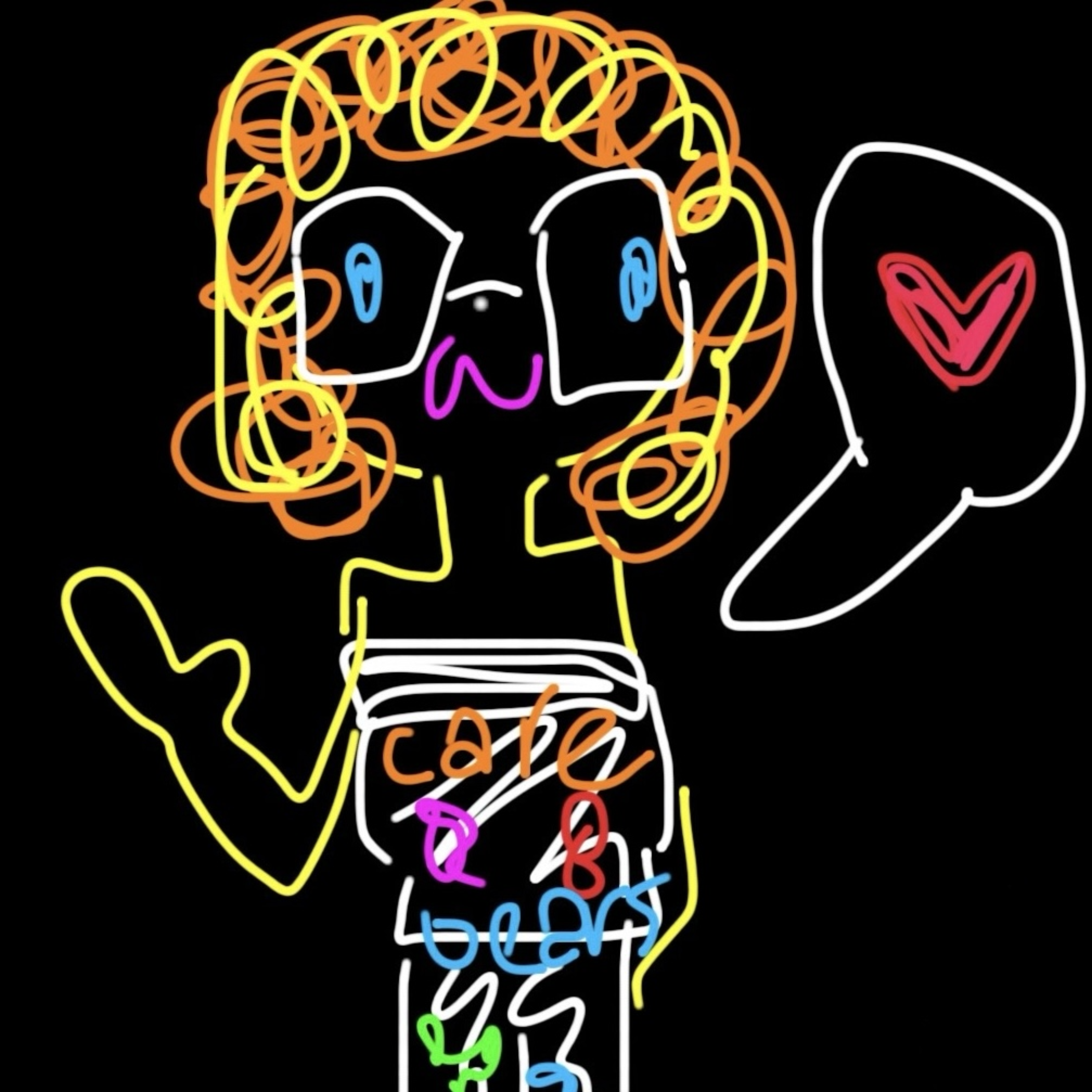 hello, nice to meet u artwork