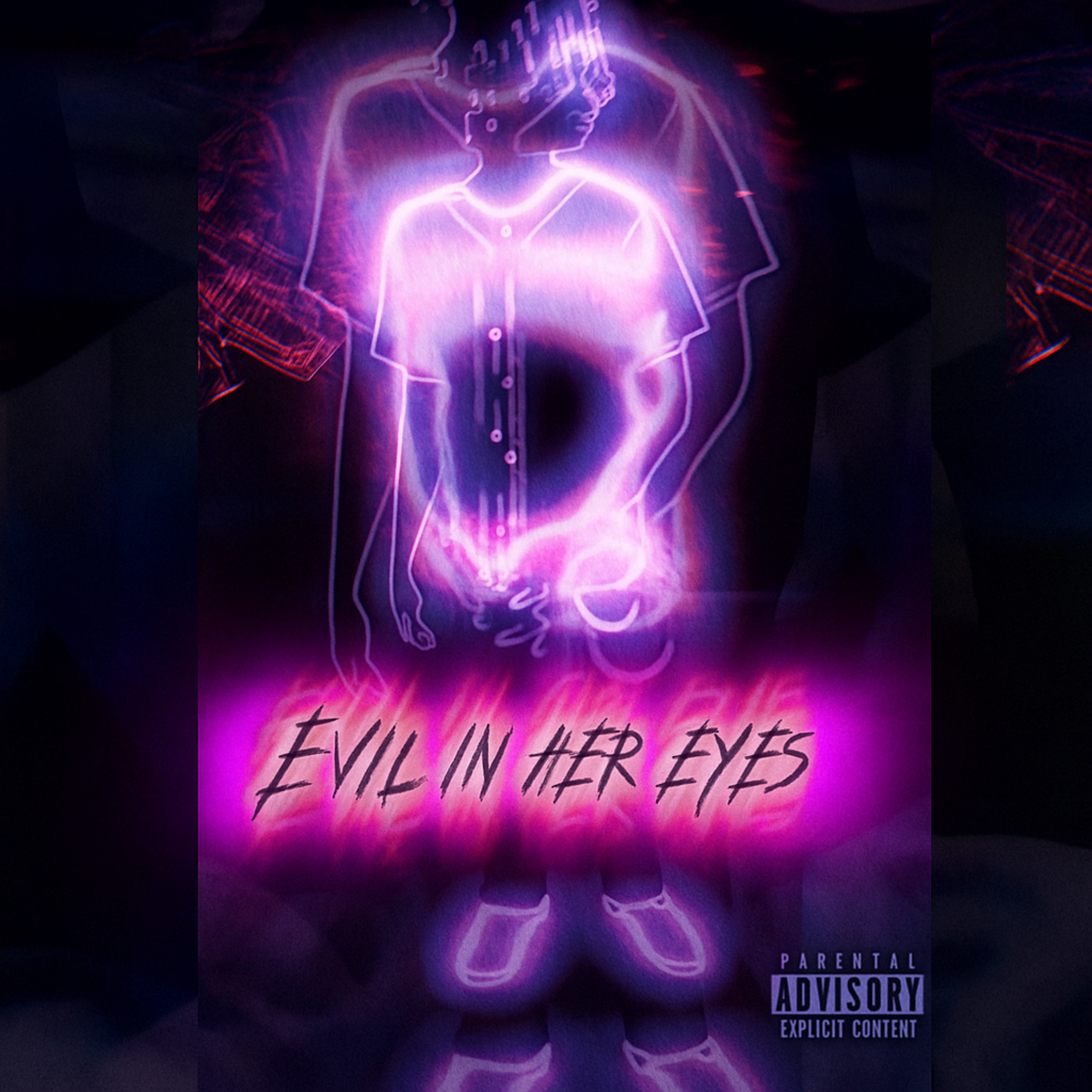 Evil in her eyes artwork