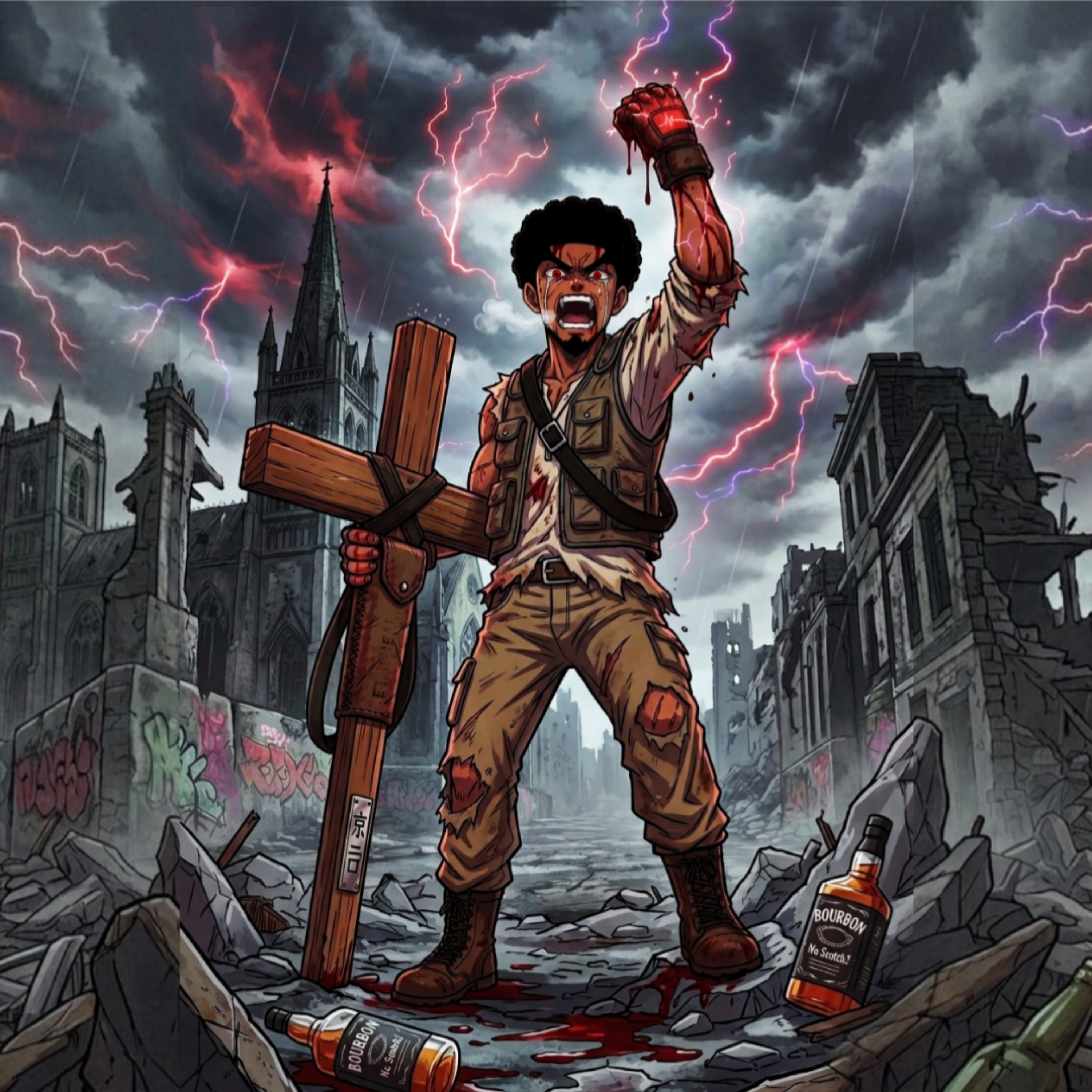 Breaking My Hands Up by The Bronx Bourbon cover art