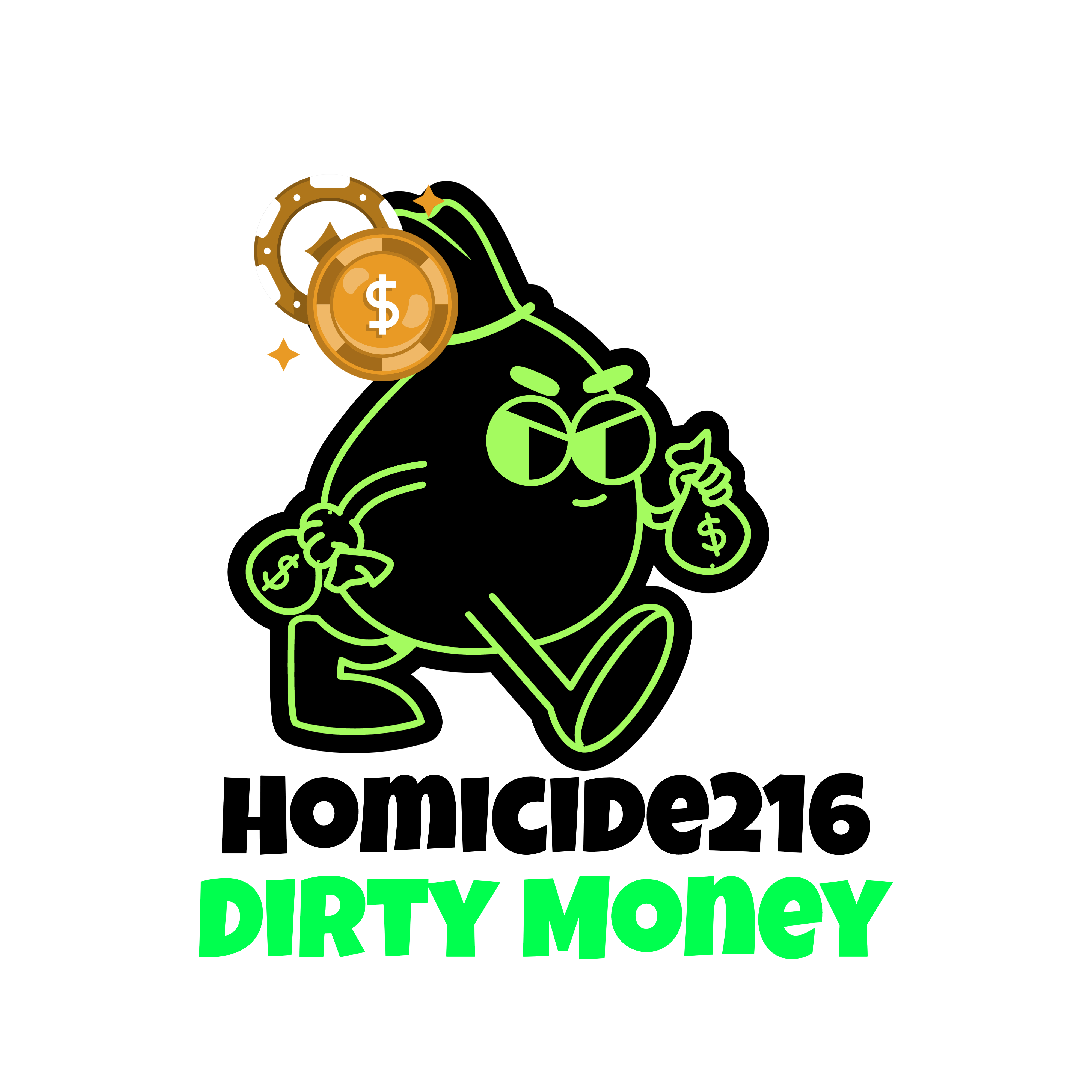 Dirty Money by Homicide216 cover art