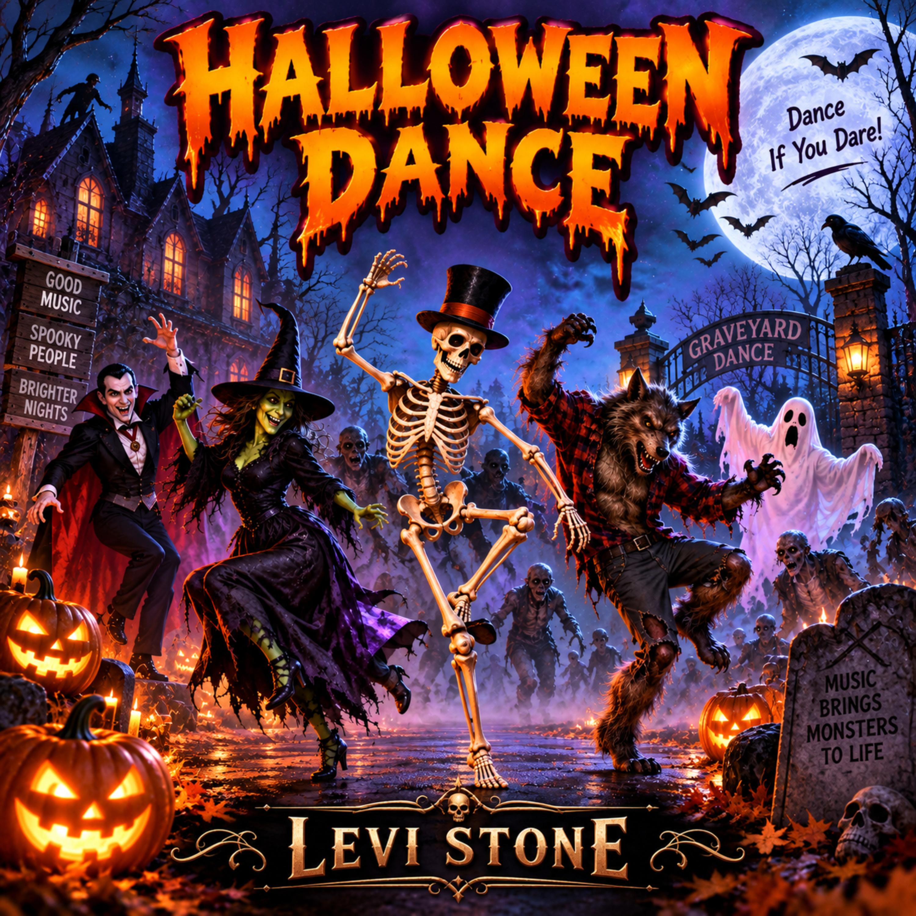 Halloween Dance by Levi Stone cover art
