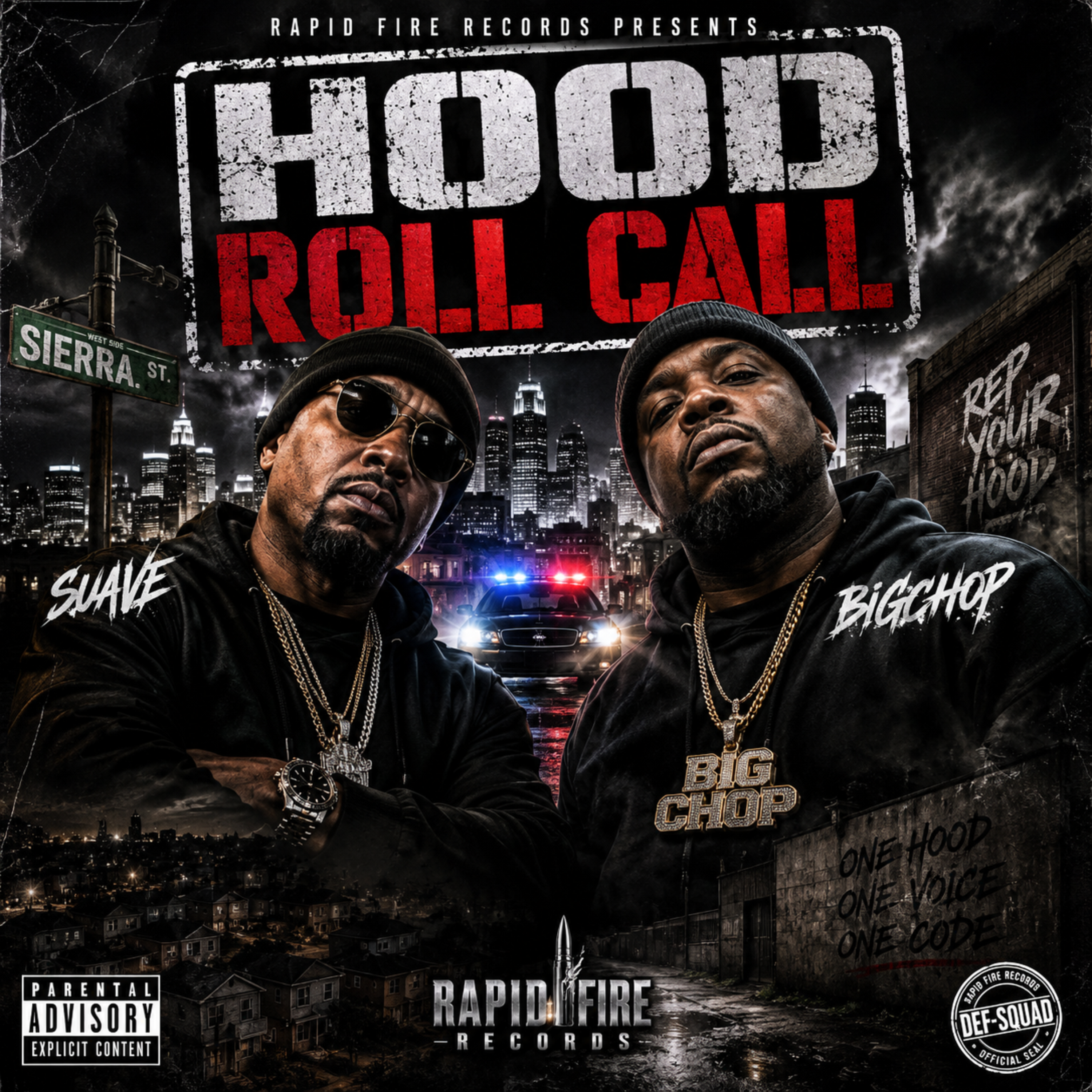 Hood Roll Call by Bigchop "BC" cover art