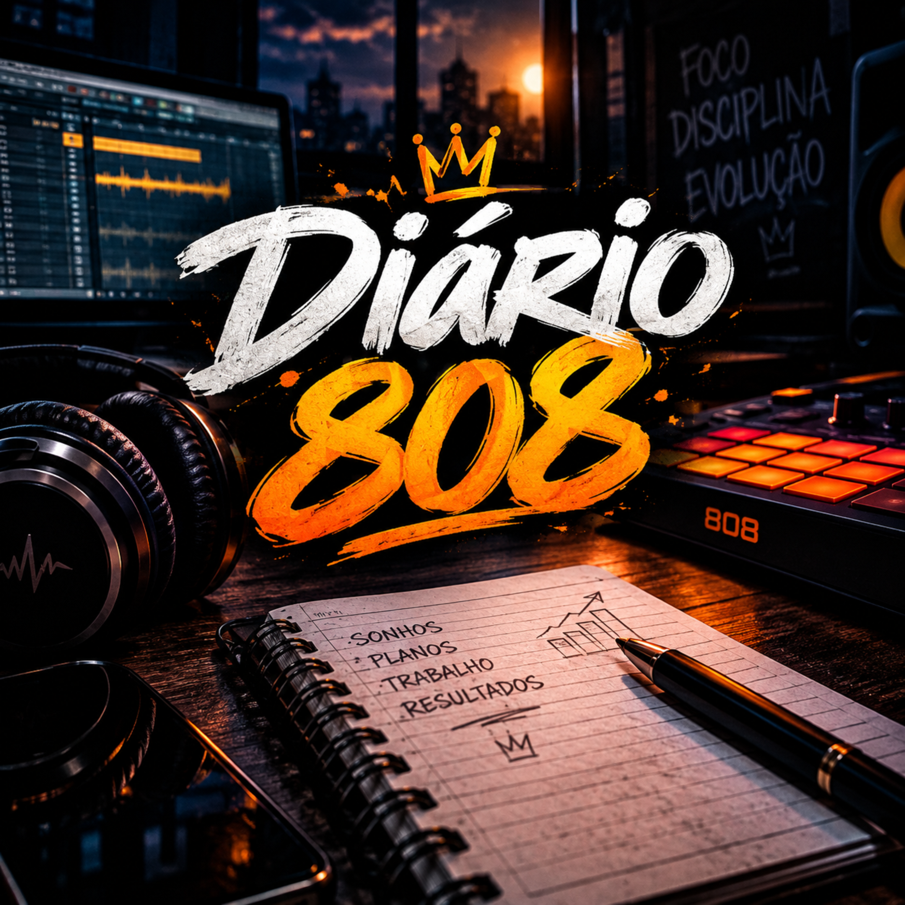 Diário 808 by Nilson Nsn cover art