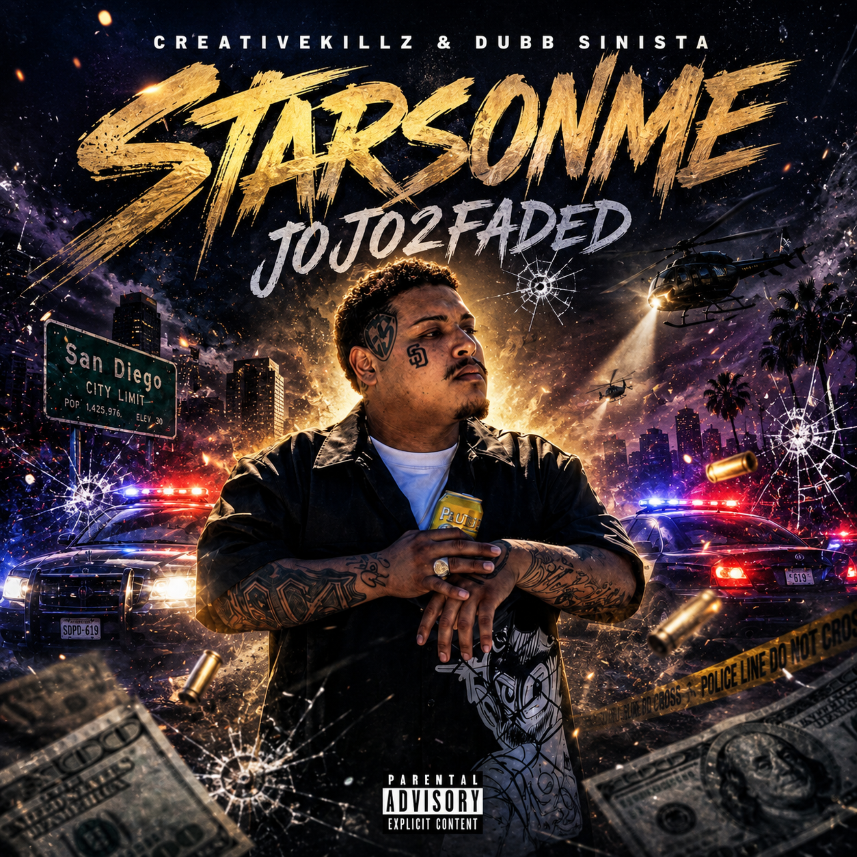 STARS ON ME (REMIX) by Trap Dolla cover art