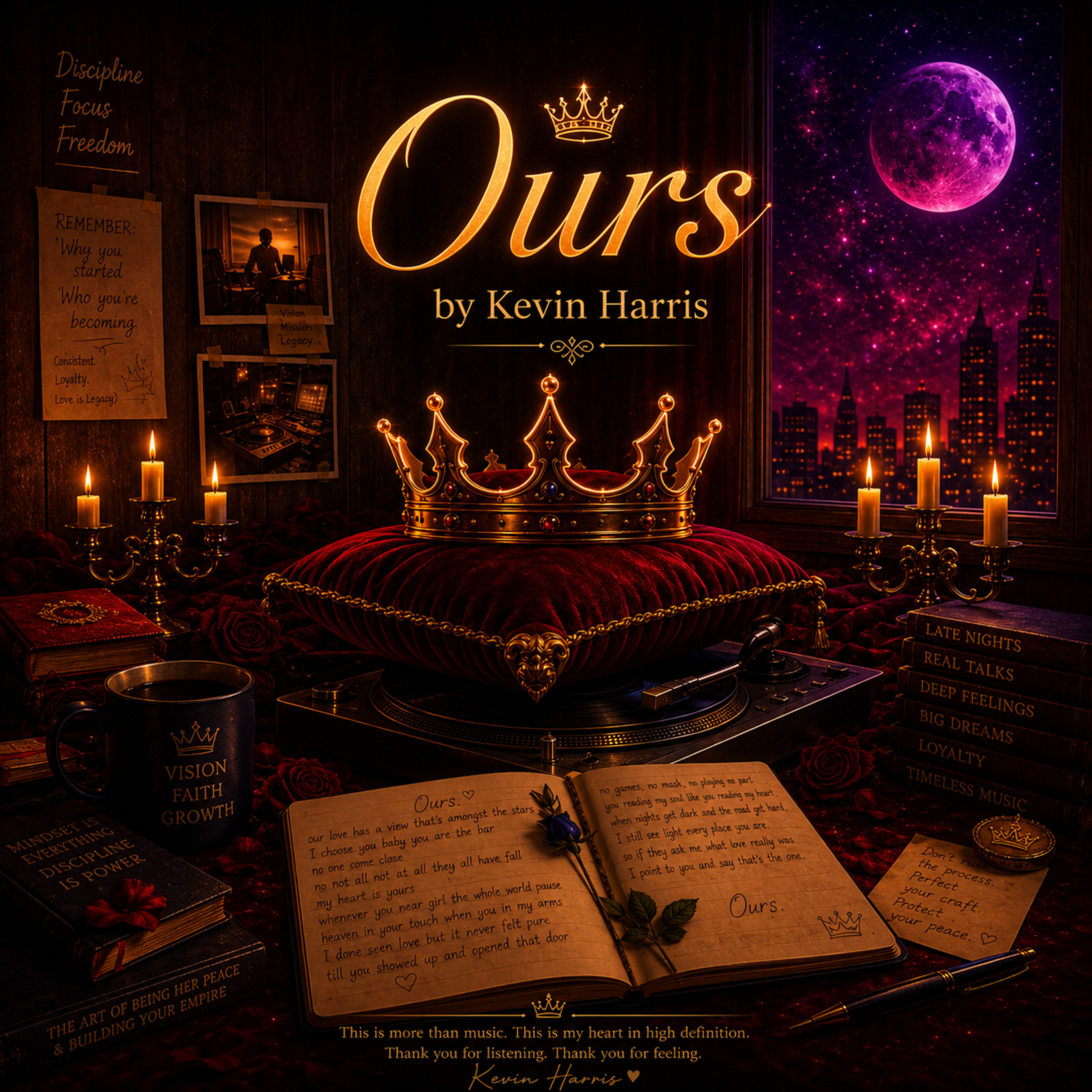 Ours by Kevin 'CaVeMaN' Harris cover art